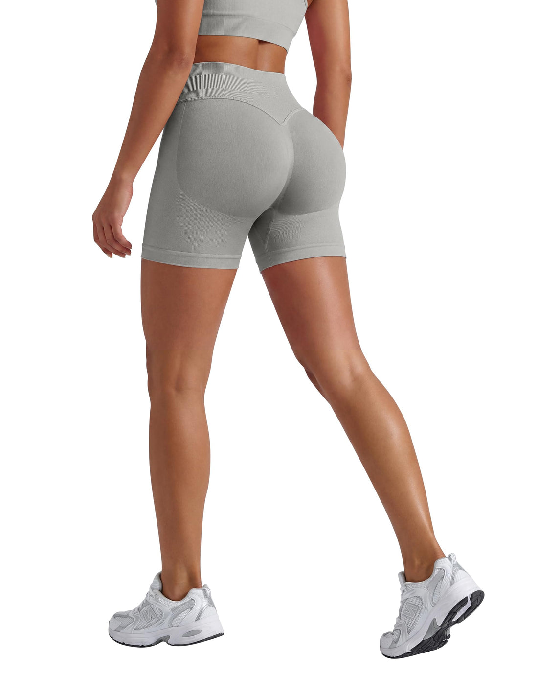 VVX Gym Shorts Women Workout High Waisted Scrunch Butt Lifting Tummy Control Seamless Yoga Biker Spandex Booty Shorts 3 Pack