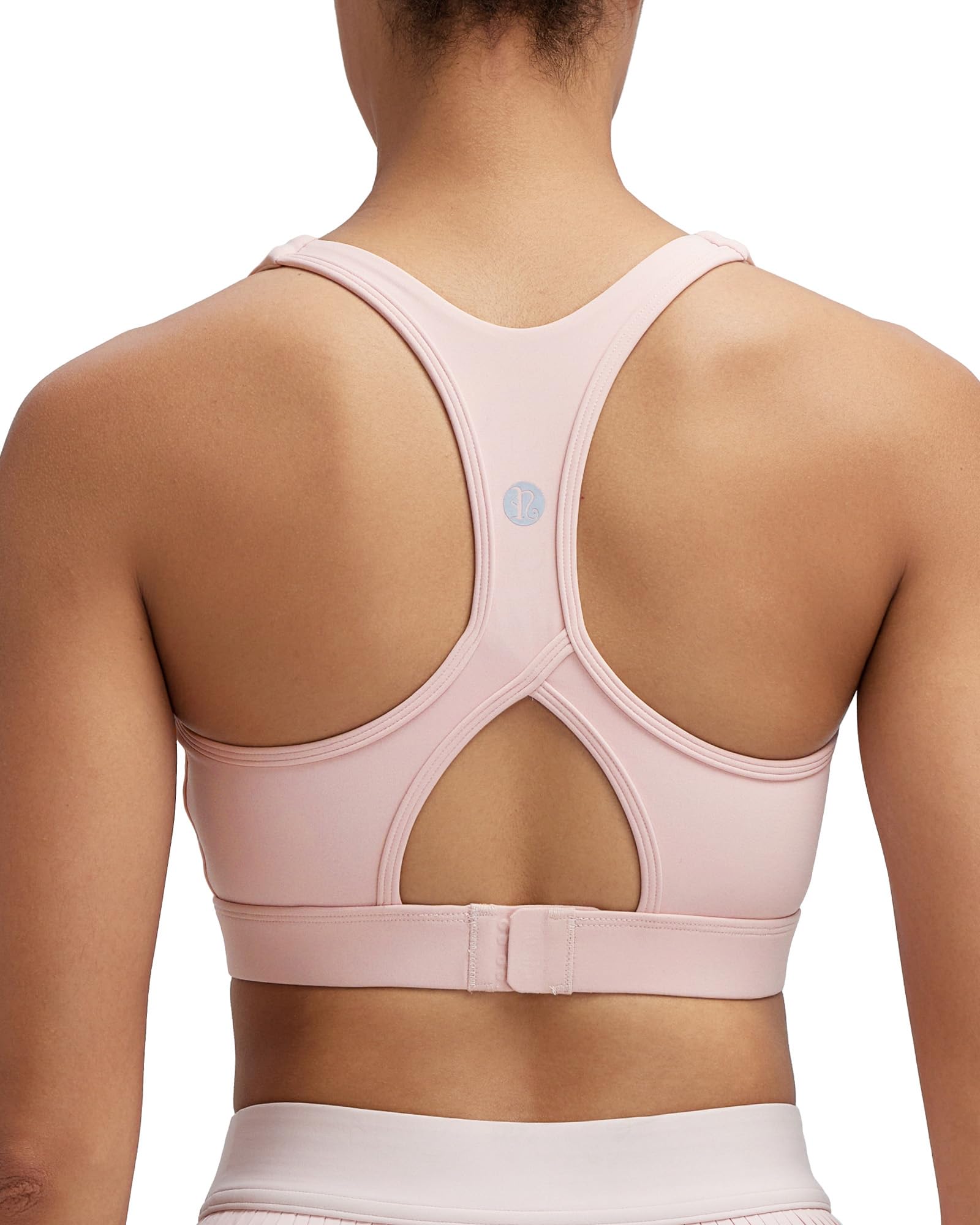RUNNING GIRL Sports Bras for Women, Molded Cup High Impact Sports Bra Workout Bras for Women High Support Racerback