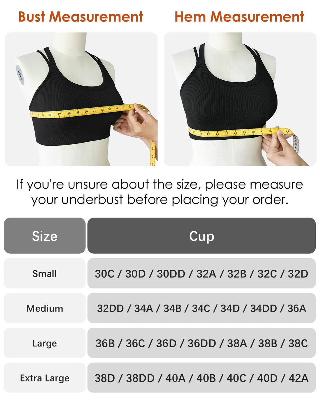 Sports Bras for Women HIigh Support, Criss-Cross Back Padded Strappy High Impact Sports Bras for Women Large Bust