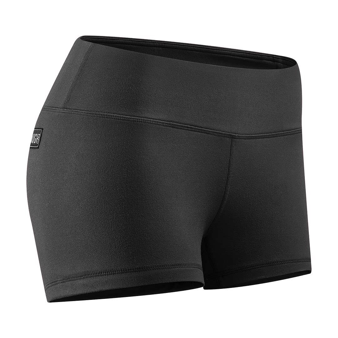 Tough Mode Womens 3" Lightweight Running WOD Volleyball Shorts Workout Mesh Liner Zip Pocket