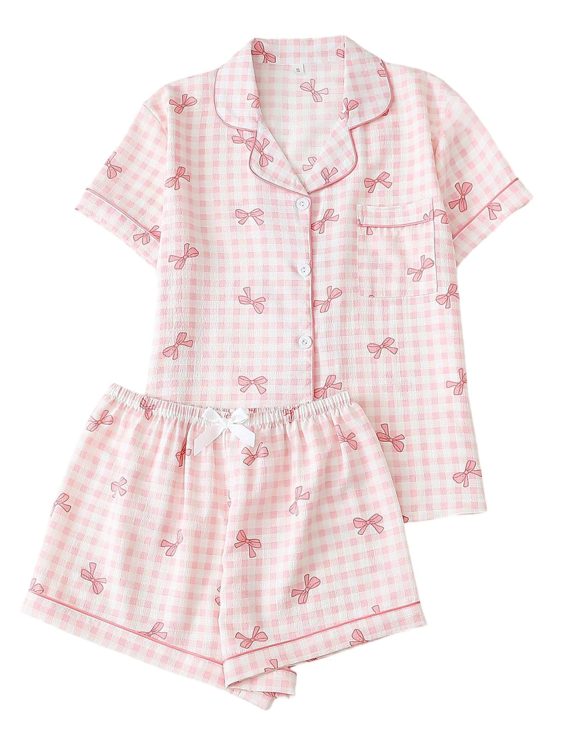 Verdusa Pajamas For Women Set 2 Piece Cute Pjs Sleepwear Lounge Sets
