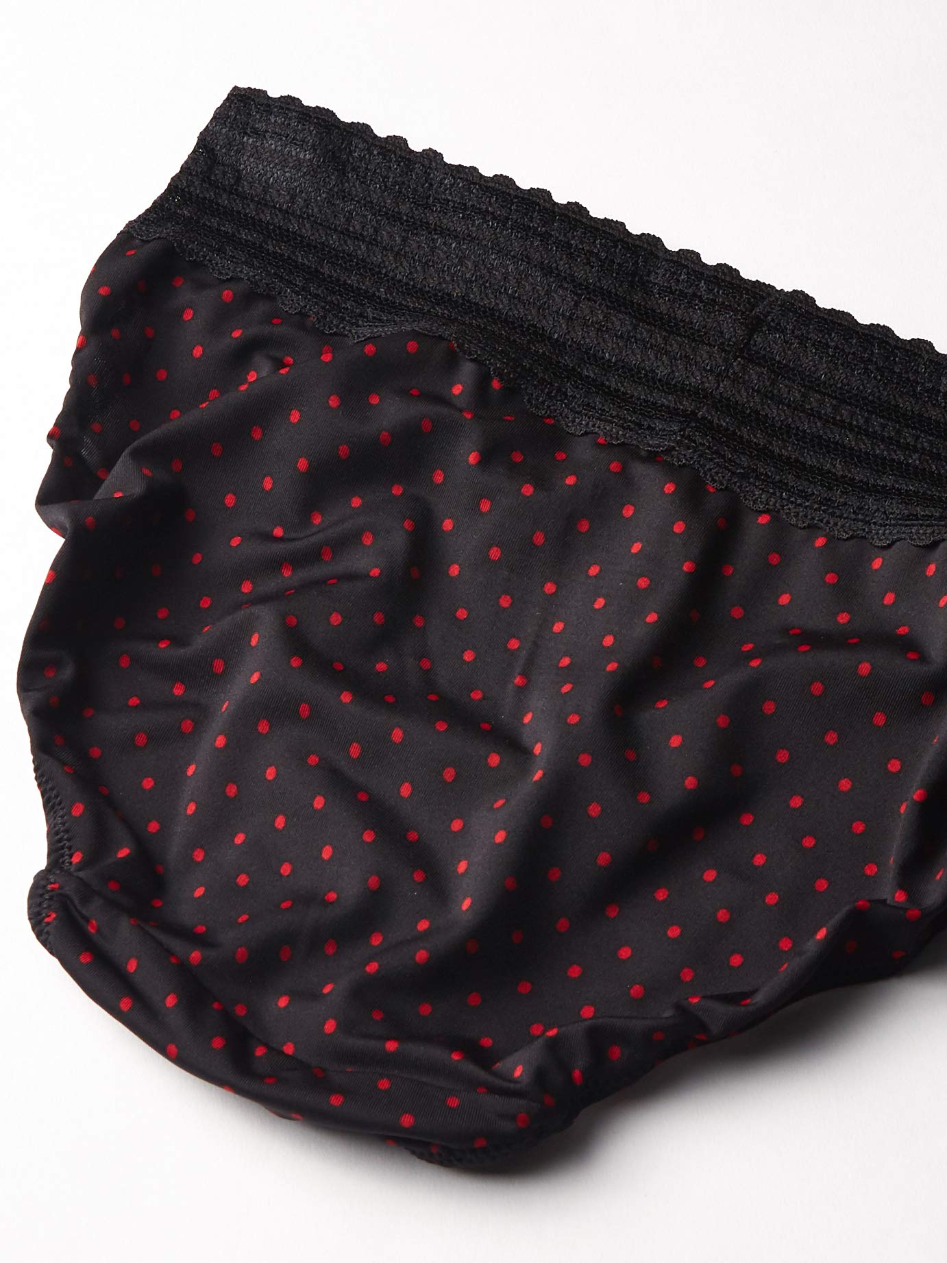 Warner's Women's Blissful Benefits No Muffin Top Micro Hi-cut Panties With Lace Multipack