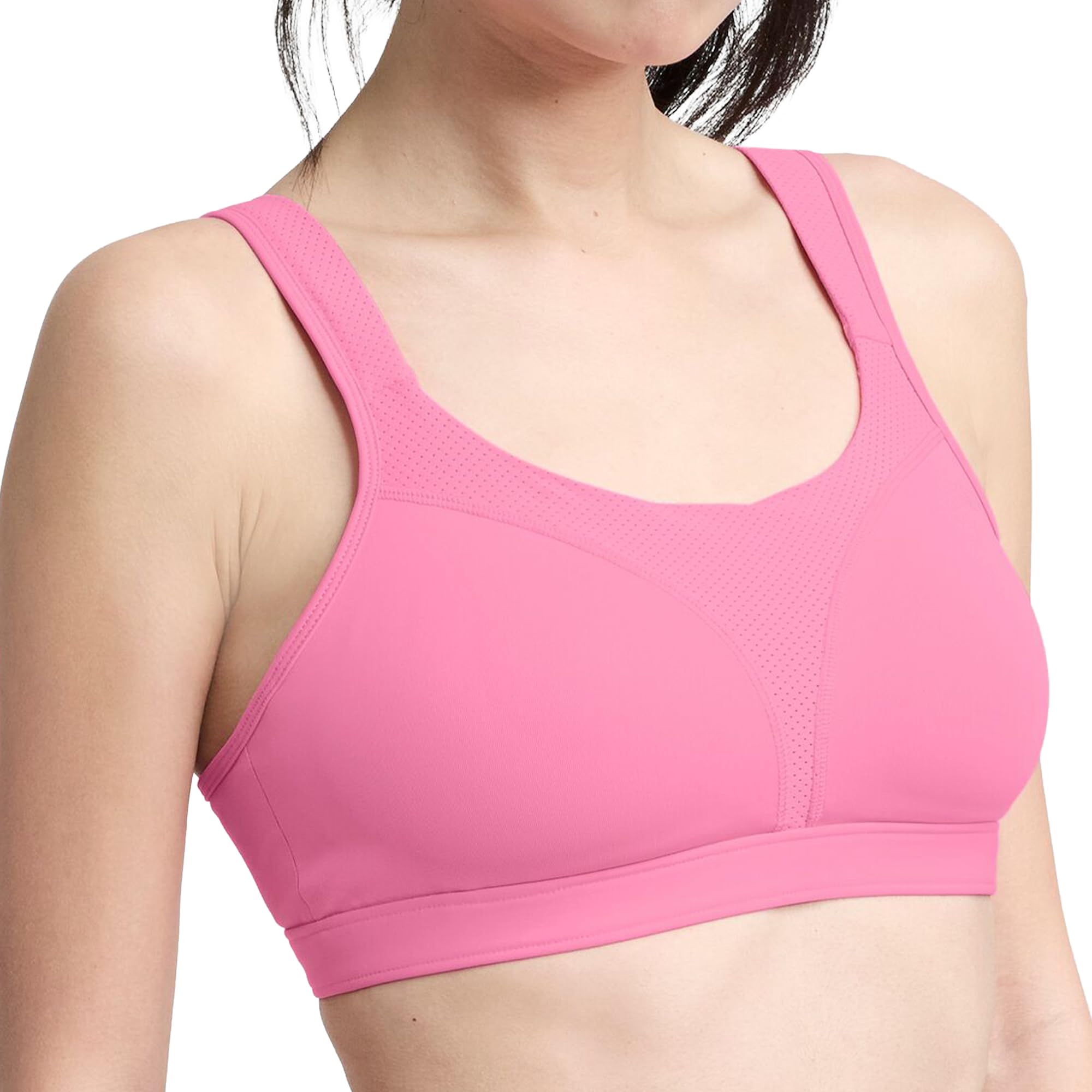 Champion Women's Sports Bra, High-Impact Compression, Moisture-Wicking Fabric