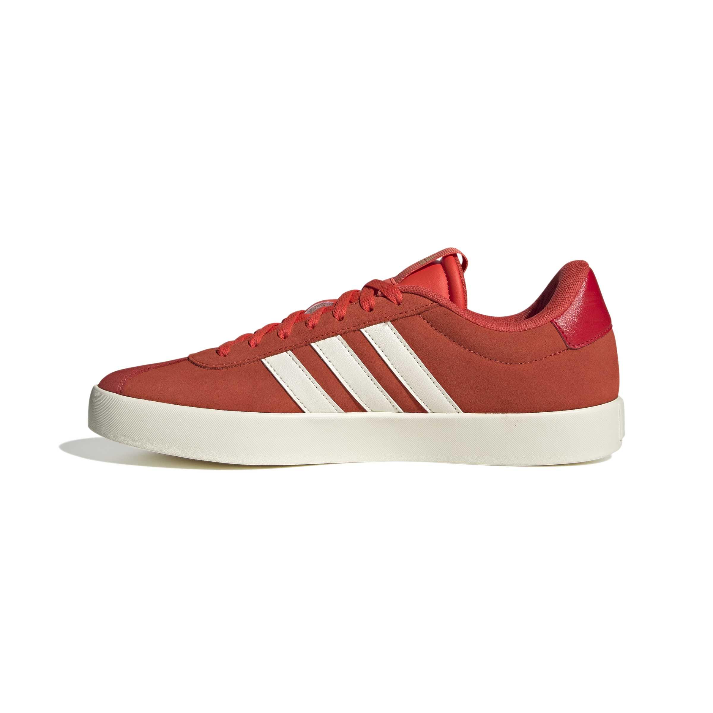 adidas Vl Court 3.0 Lace Up Sneakers Shoes Casual - Grey
