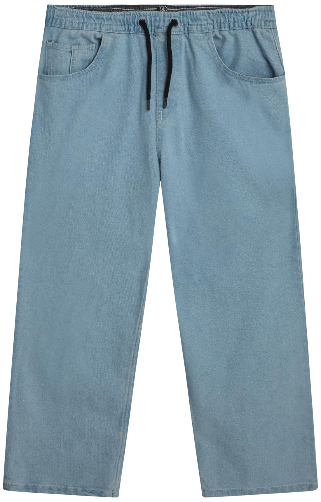 Volcom Boys' Regular Fit Pull-On Denim Jeans, 5-Pocket Style | Relaxed Comfort That Moves with Growing Kids, a Classic Timeless Look for School, Weekends or Everyday Wear