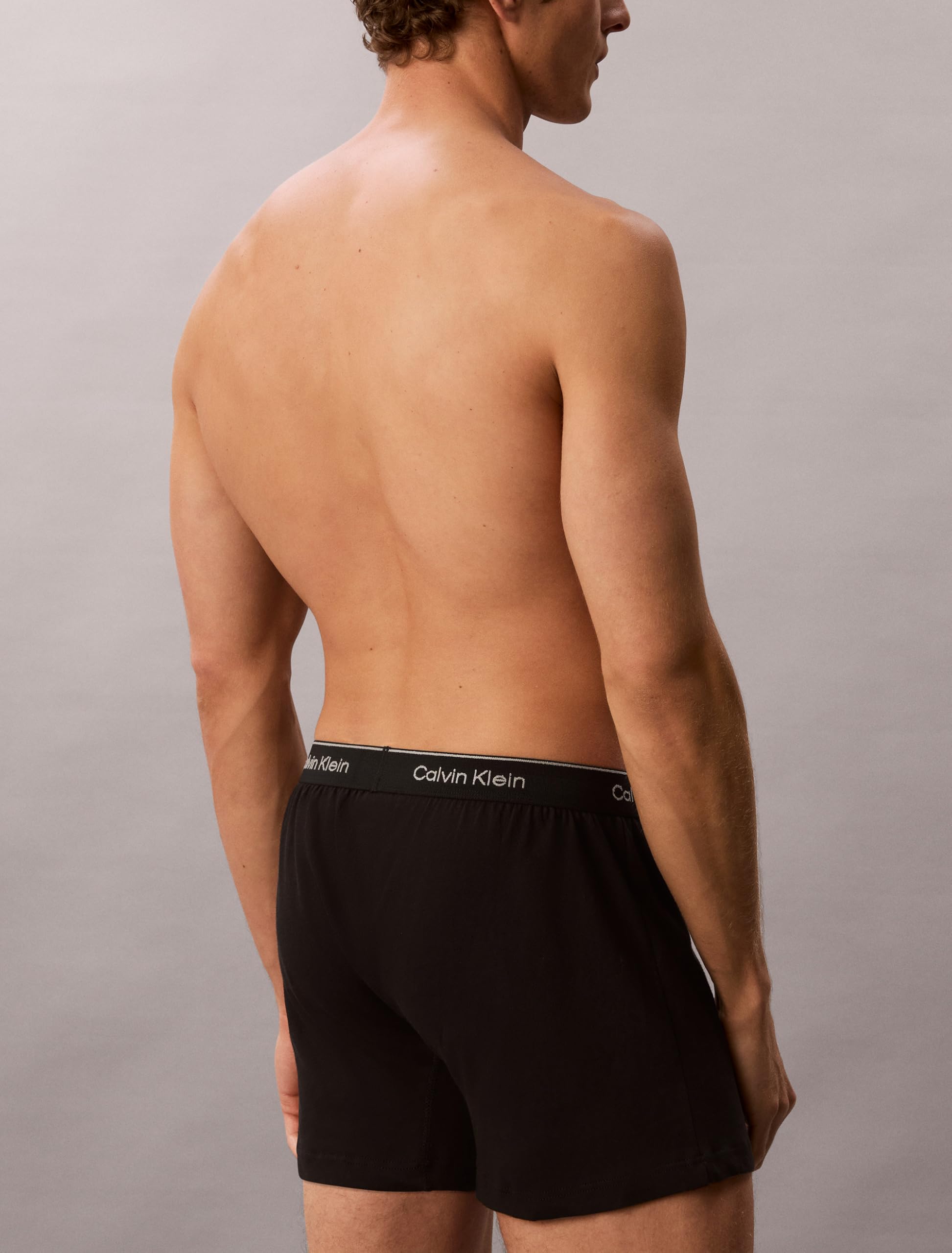 Calvin Klein Men's Cotton Classics 3-Pack Knit Boxer