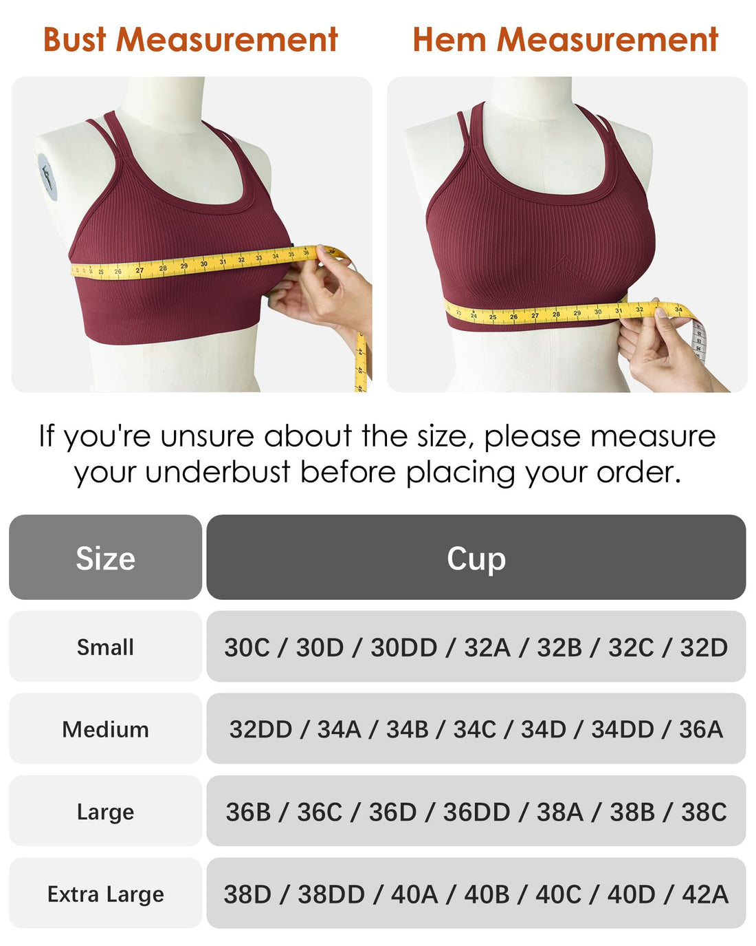Sports Bras for Women HIigh Support, Criss-Cross Back Padded Strappy High Impact Sports Bras for Women Large Bust