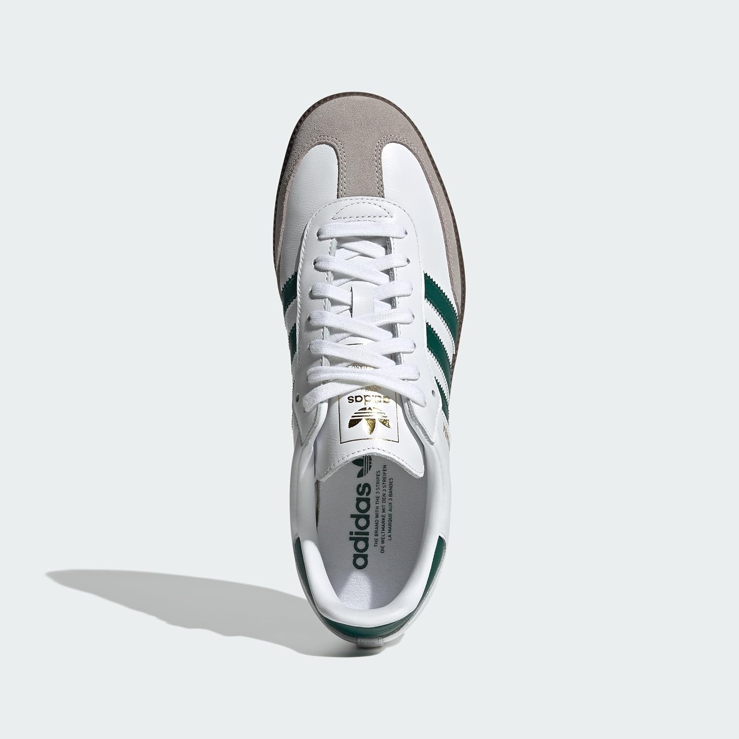 adidas Samba Og Men's Full Grain Leather Gritty Sud Trainers