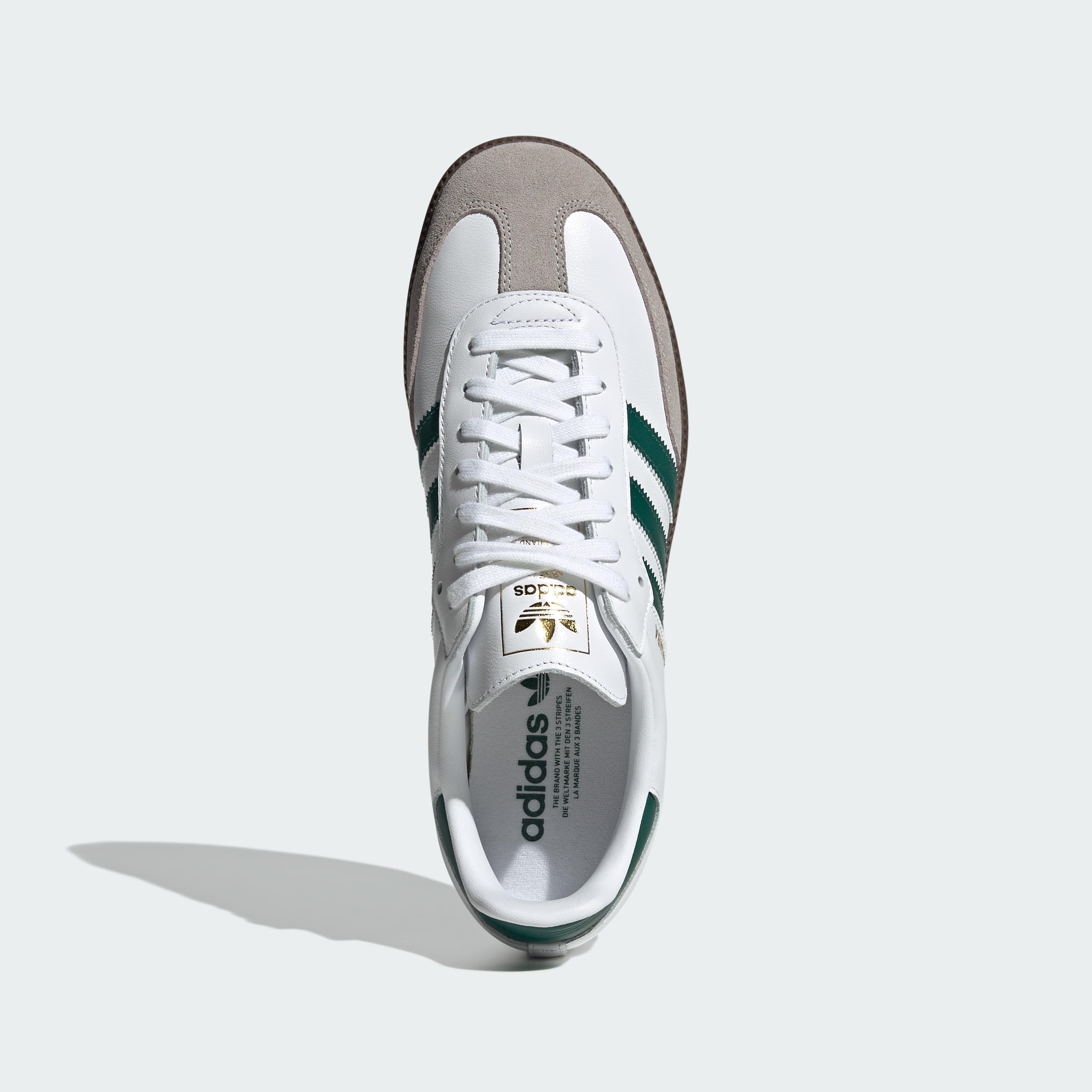 adidas Samba Og Men's Full Grain Leather Gritty Sud Trainers