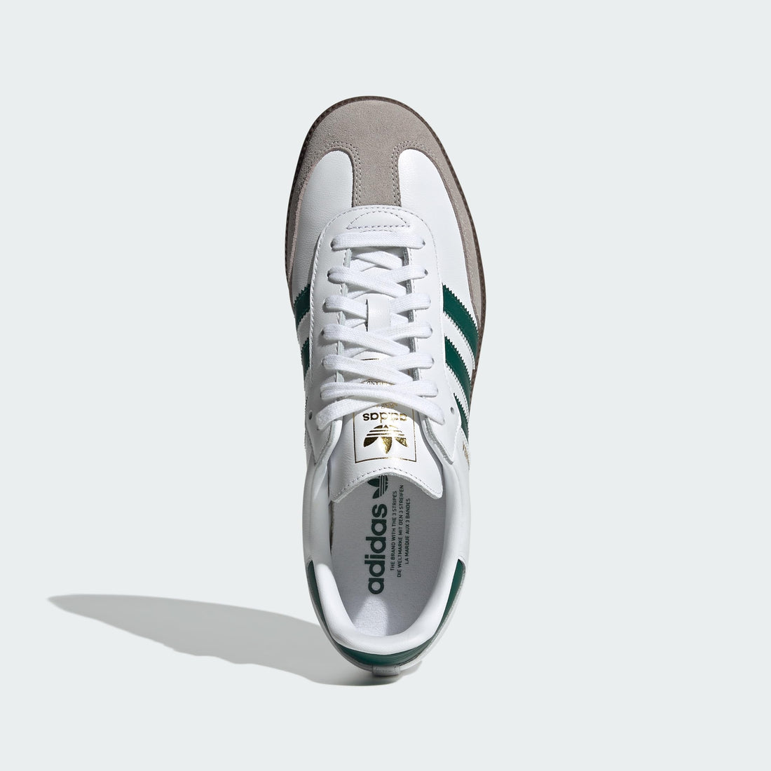 adidas Samba Og Men's Full Grain Leather Gritty Sud Trainers
