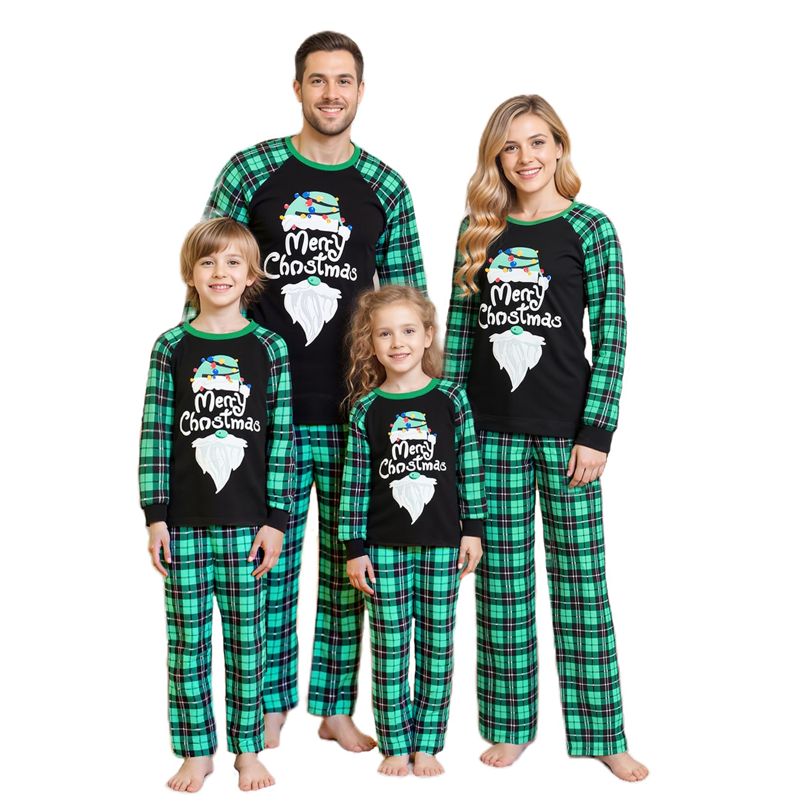 WephuPSho Christmas Family Matching Pajamas, Festive Xmas Jammies Sets for the Whole Family, Holiday Pjs Christmas