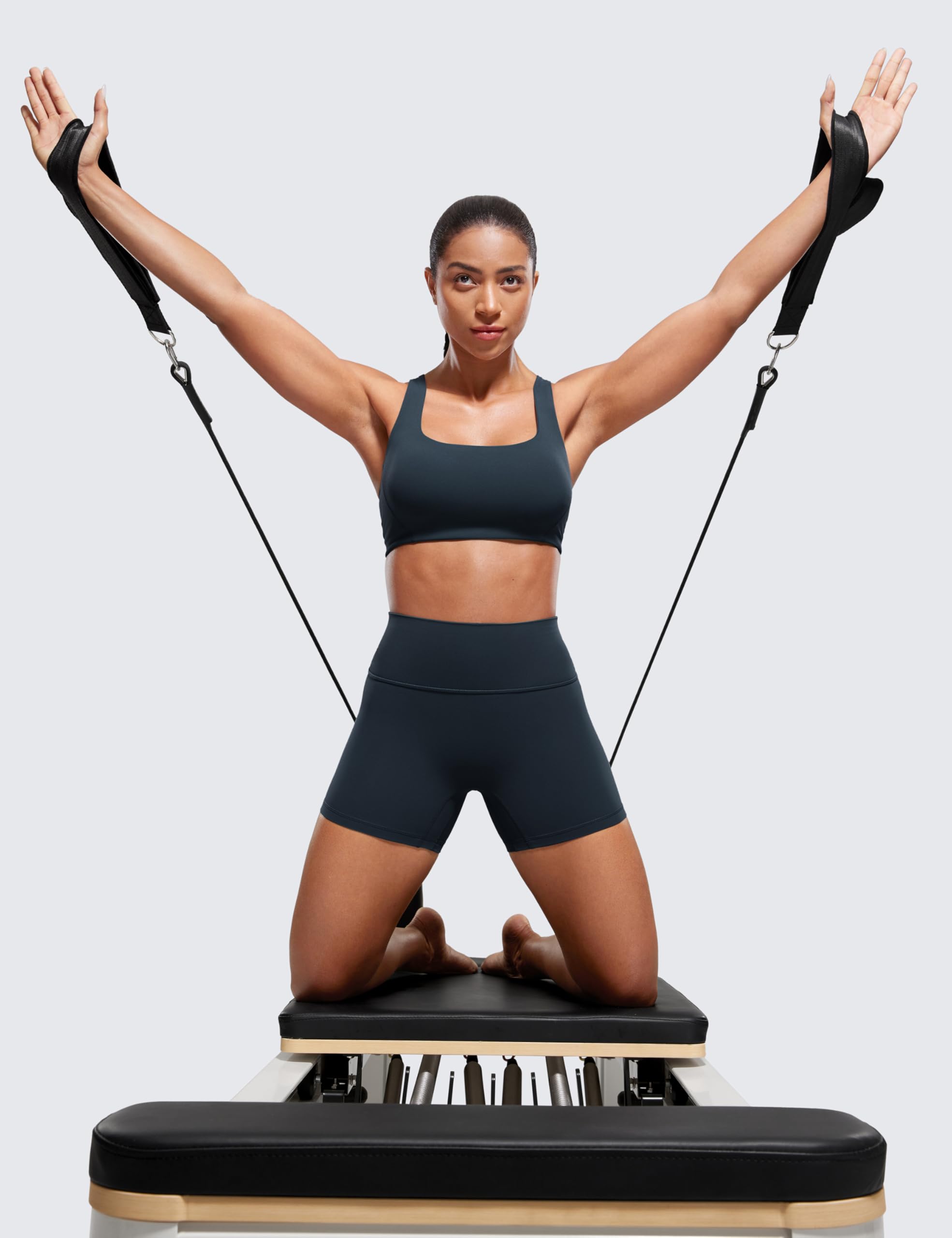 CRZ YOGA Secretsculpt Biker Shorts 4" | Booty Scrunch Butt, Butterlift, Buttery Soft, Moderate Compression, Workout, Pilates, No Front Seam, High Waist, for Women