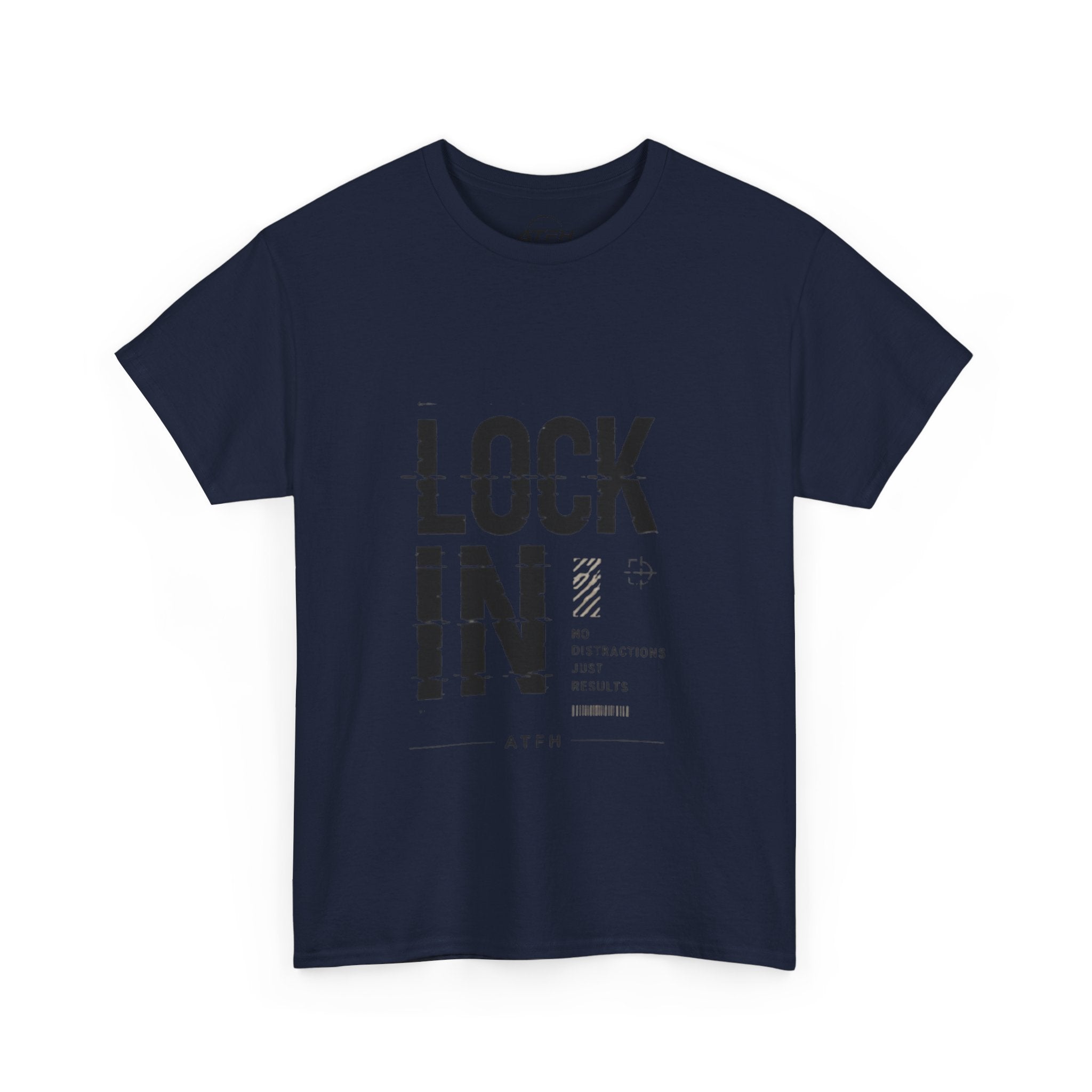 Lock In Tee — Minimalist Motivational Graphic T-Shirt Printify