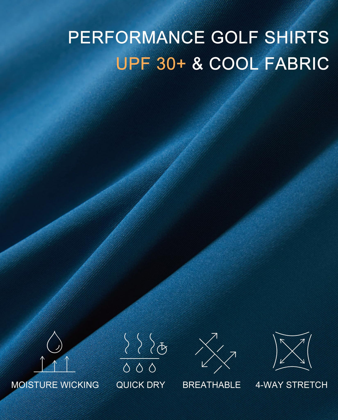 M MAELREG Mens Golf Shirts Collarless Performance Dry Fit Moisture Wicking Casual Solid Short Sleeve Henley Shirts for Men