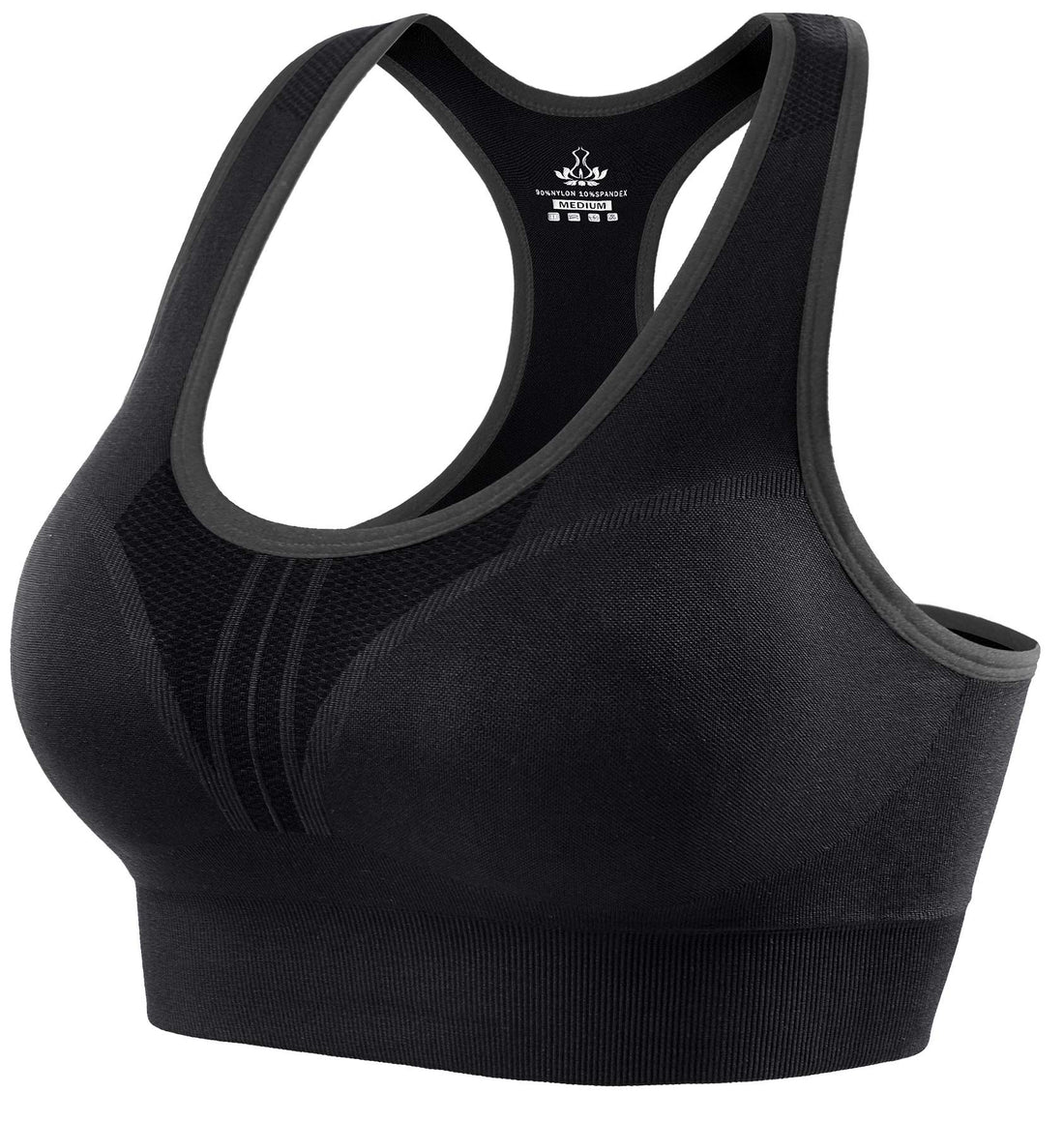 Heathyoga High Impact Sports Bras for Women High Support Padded Sports Bra Pack Racerback Bras for Women Workout Bra Sets