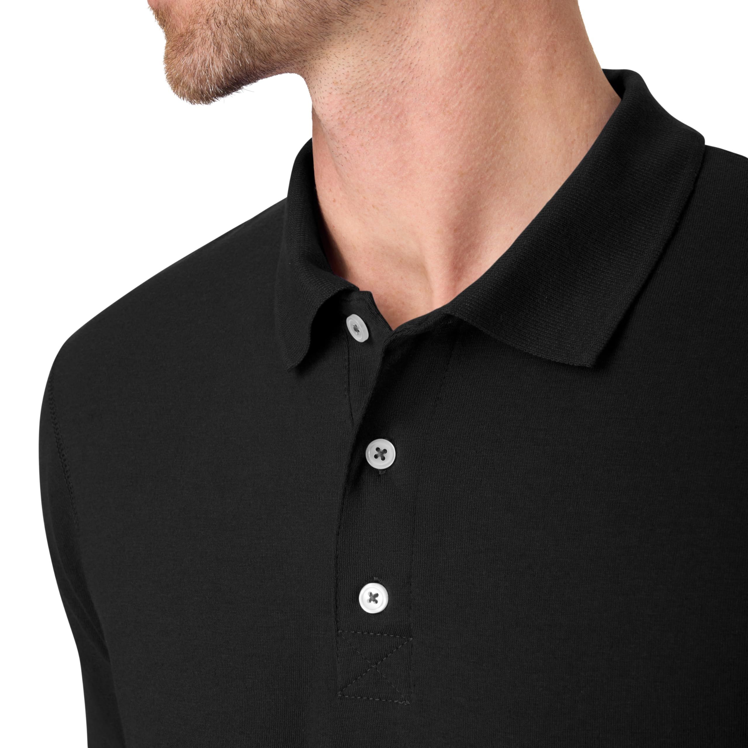 Hanes mens X-temp Performance Polo, Cotton Blend Sport Shirt for Men With Odor Control