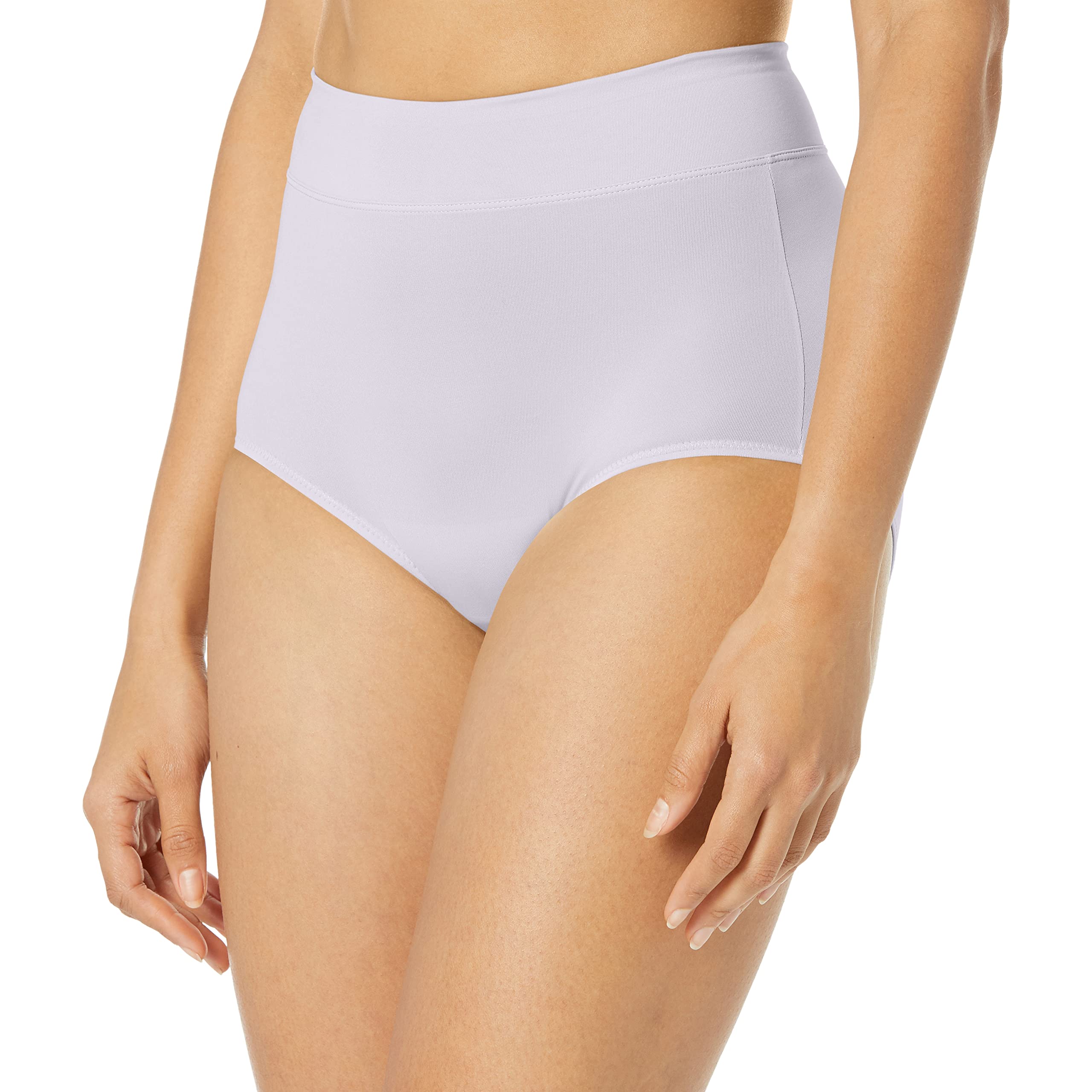 Warner's Women's No Pinching No Problems Hi Cut Brief Panty