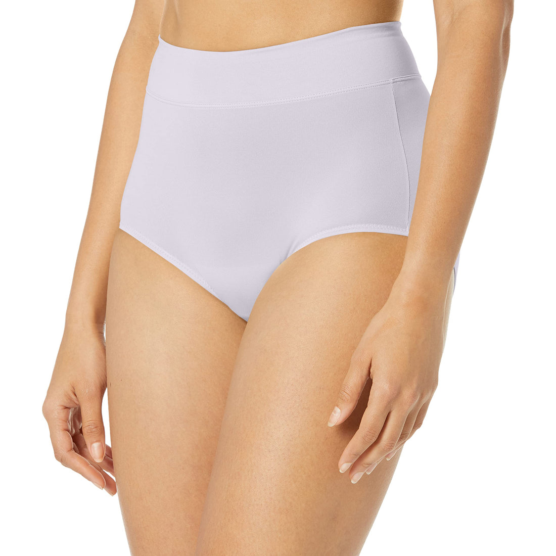 Warner's Women's No Pinching No Problems Hi Cut Brief Panty