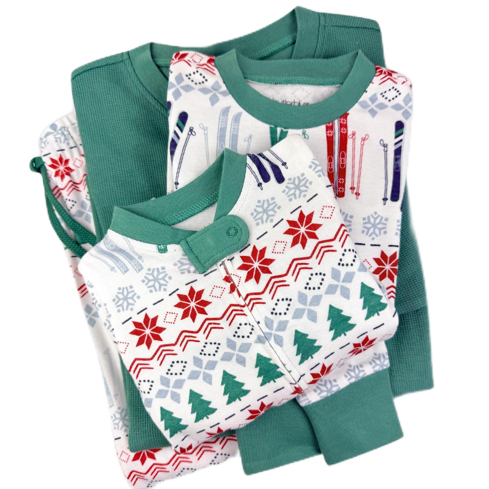 Butterblu Family Jammies Matching Holiday Christmas Pajama Sets