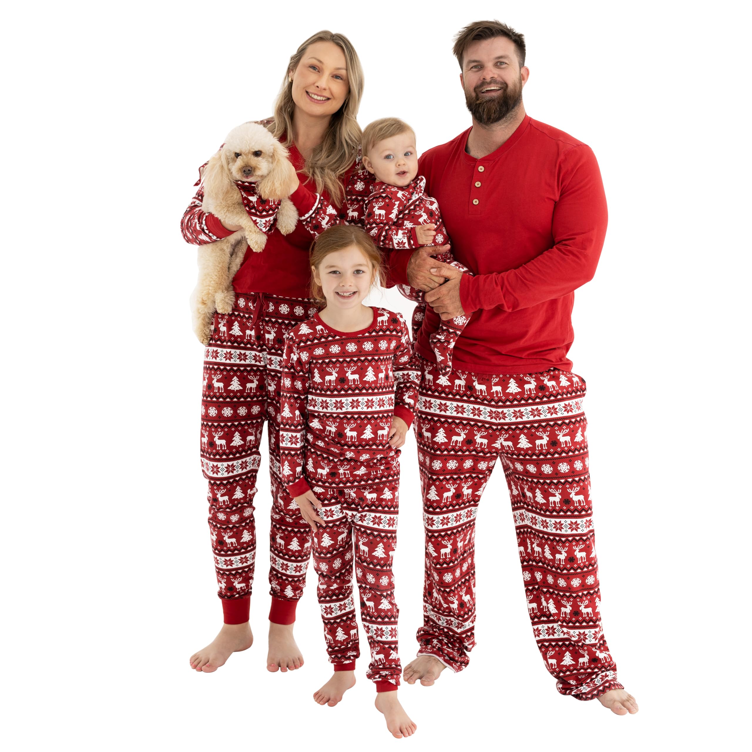 Owlivia Christmas Halloween Pajamas For Family, Organic Cotton Holiday Pjs Matching Sets