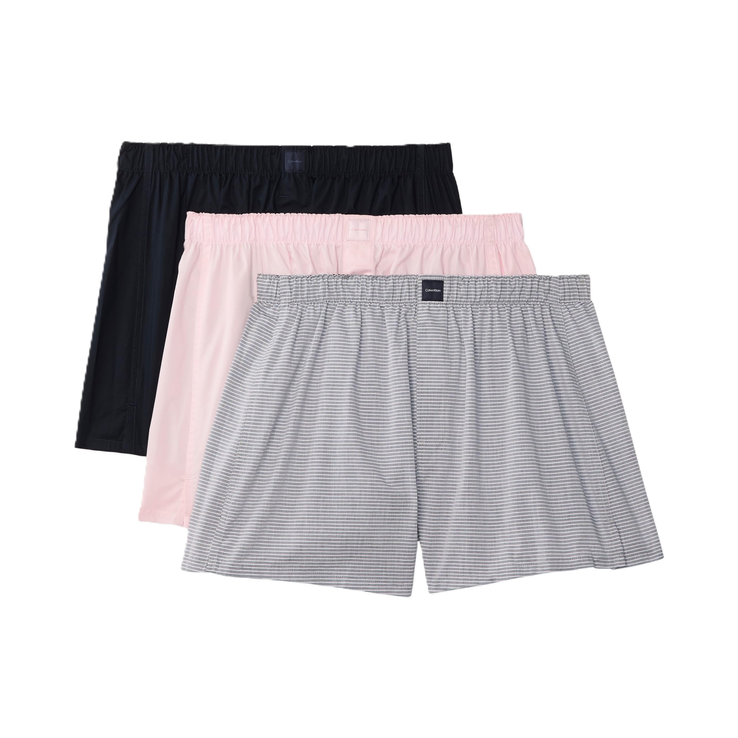 Calvin Klein Men's Underwear Cotton Classics 3-pack Woven Boxer