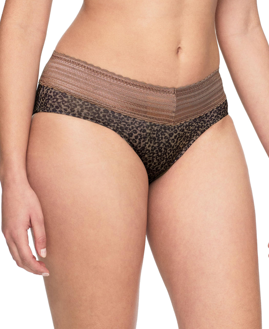 Warner's womens No Pinching No Problems Dig-free Comfort Waist With Lace Microfiber Hipster 5609j