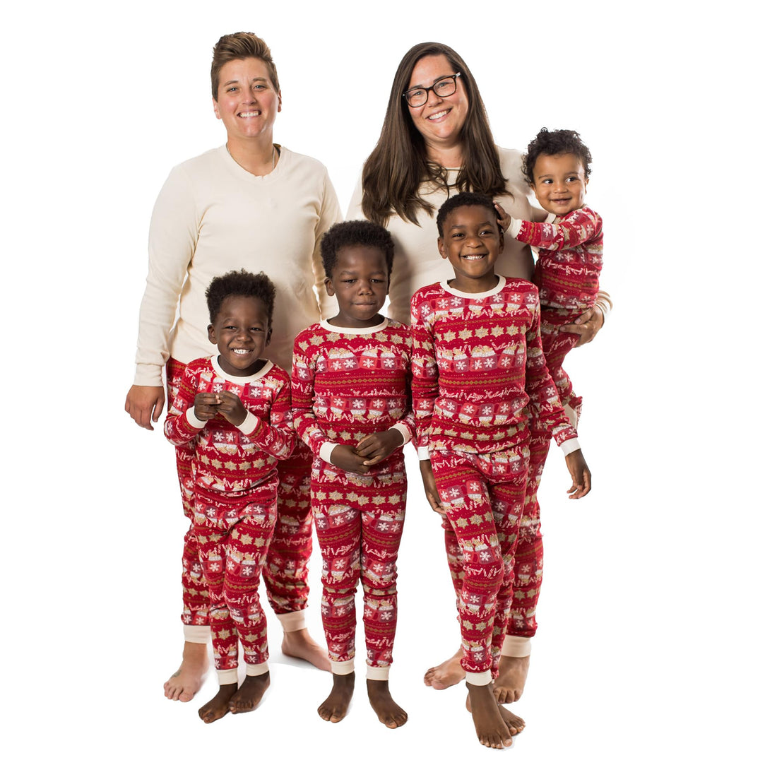 Burt's Bees Baby Matching Family Jammies, Organic Cotton, Holiday Pajamas
