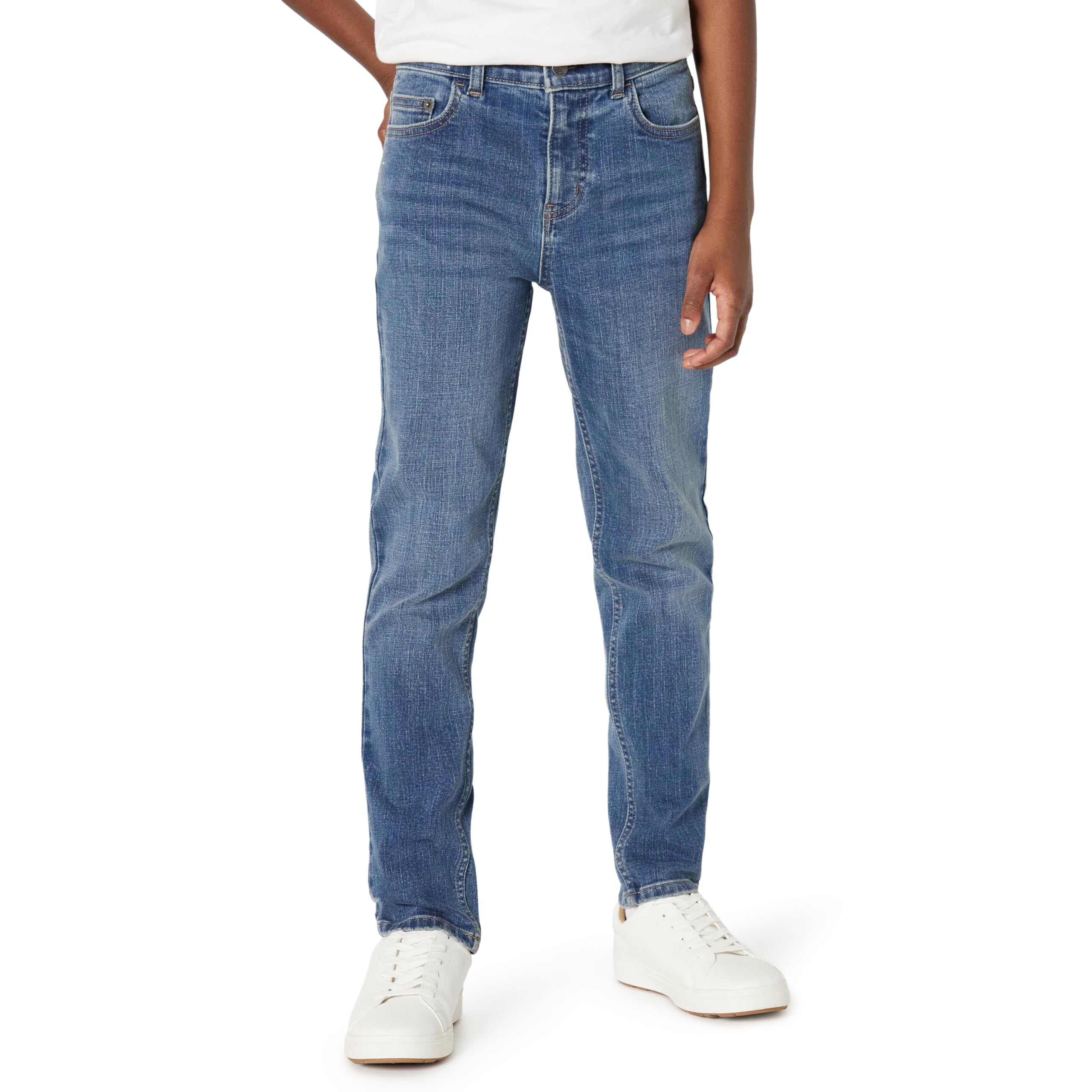 Amazon Essentials Boys' High Stretch Skinny-Fit Jeans