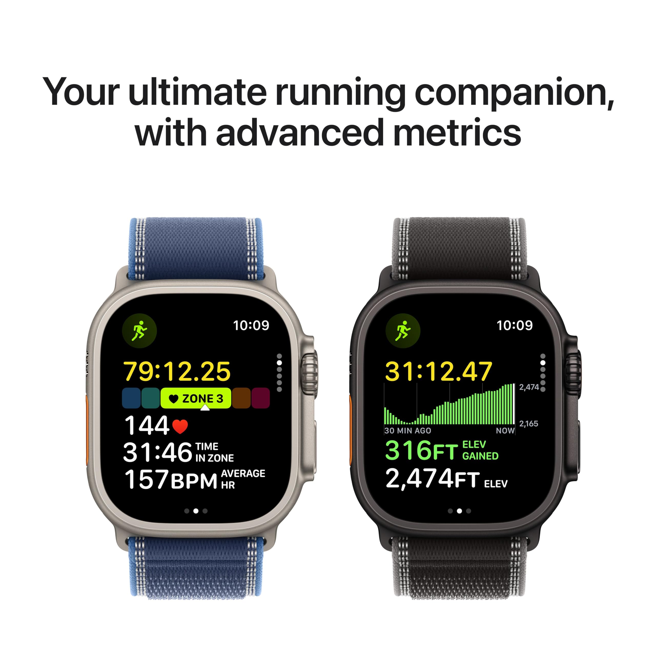Apple Watch Ultra 3 [GPS + Cellular 49mm] Running & Multisport Smartwatch w/Rugged Titanium Case w/Black Ocean Band. Satellite Communications, Advanced Health & Fitness Tracking