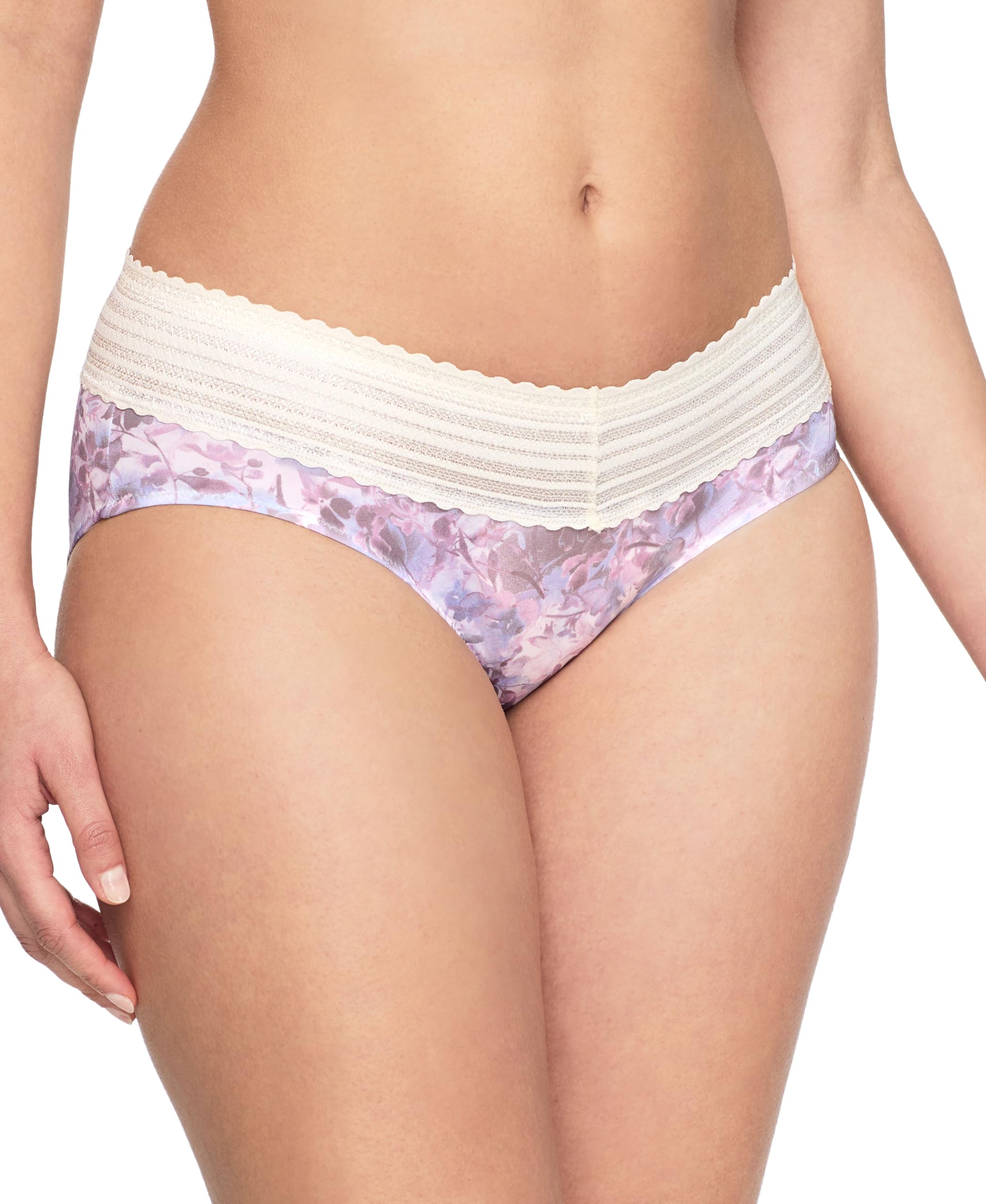 Warner's womens No Pinching No Problems Dig-free Comfort Waist With Lace Microfiber Hipster 5609j