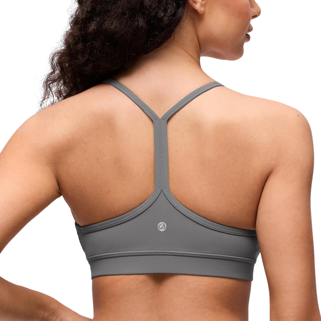CRZ YOGA Butterluxe Y Back Sports Bras | Light Support, Removable Pads, Yoga, Extremely Soft, Scoop Neck, Spaghetti Strap, for Women