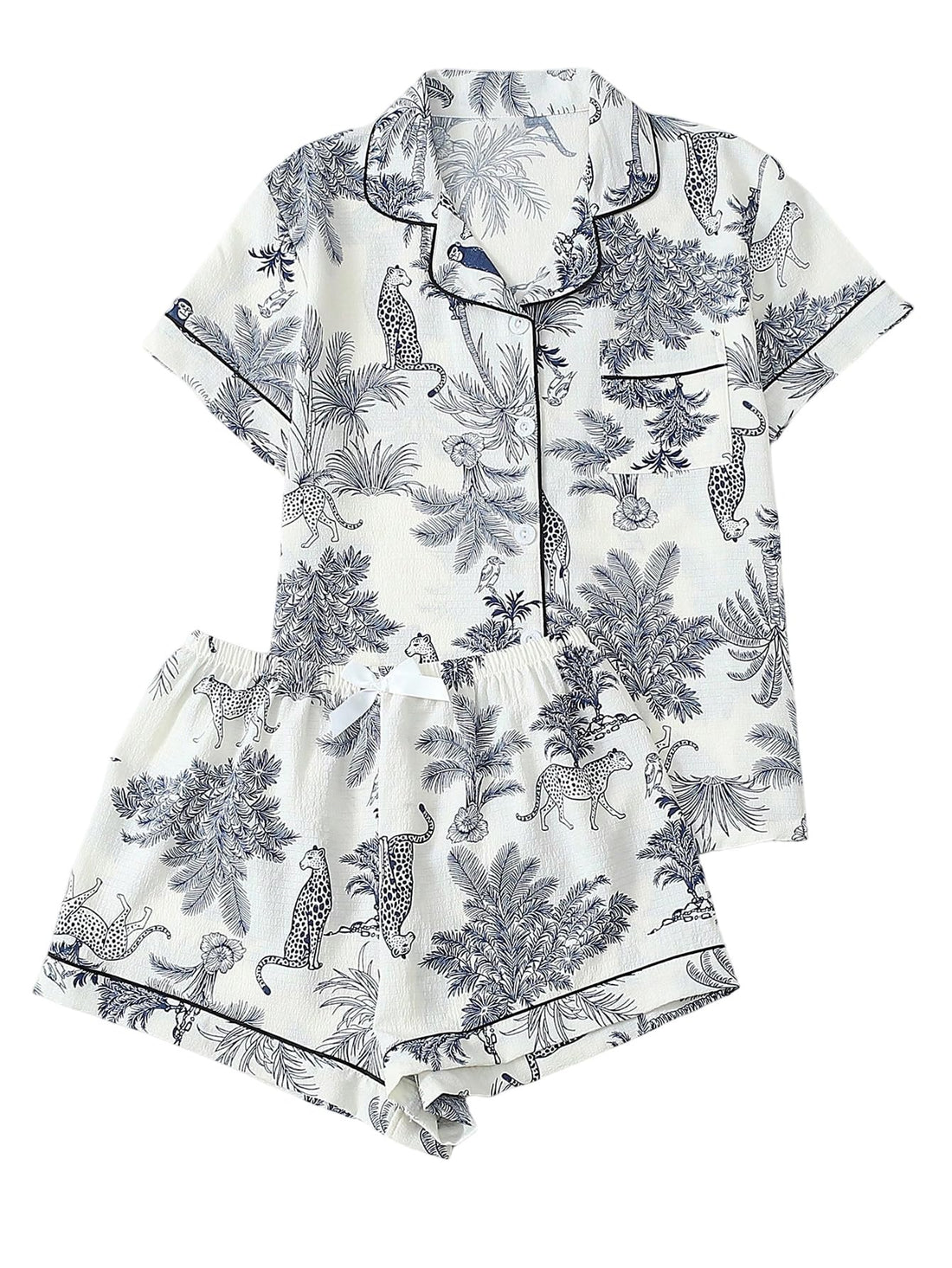 Verdusa Pajamas For Women Set 2 Piece Cute Pjs Sleepwear Lounge Sets