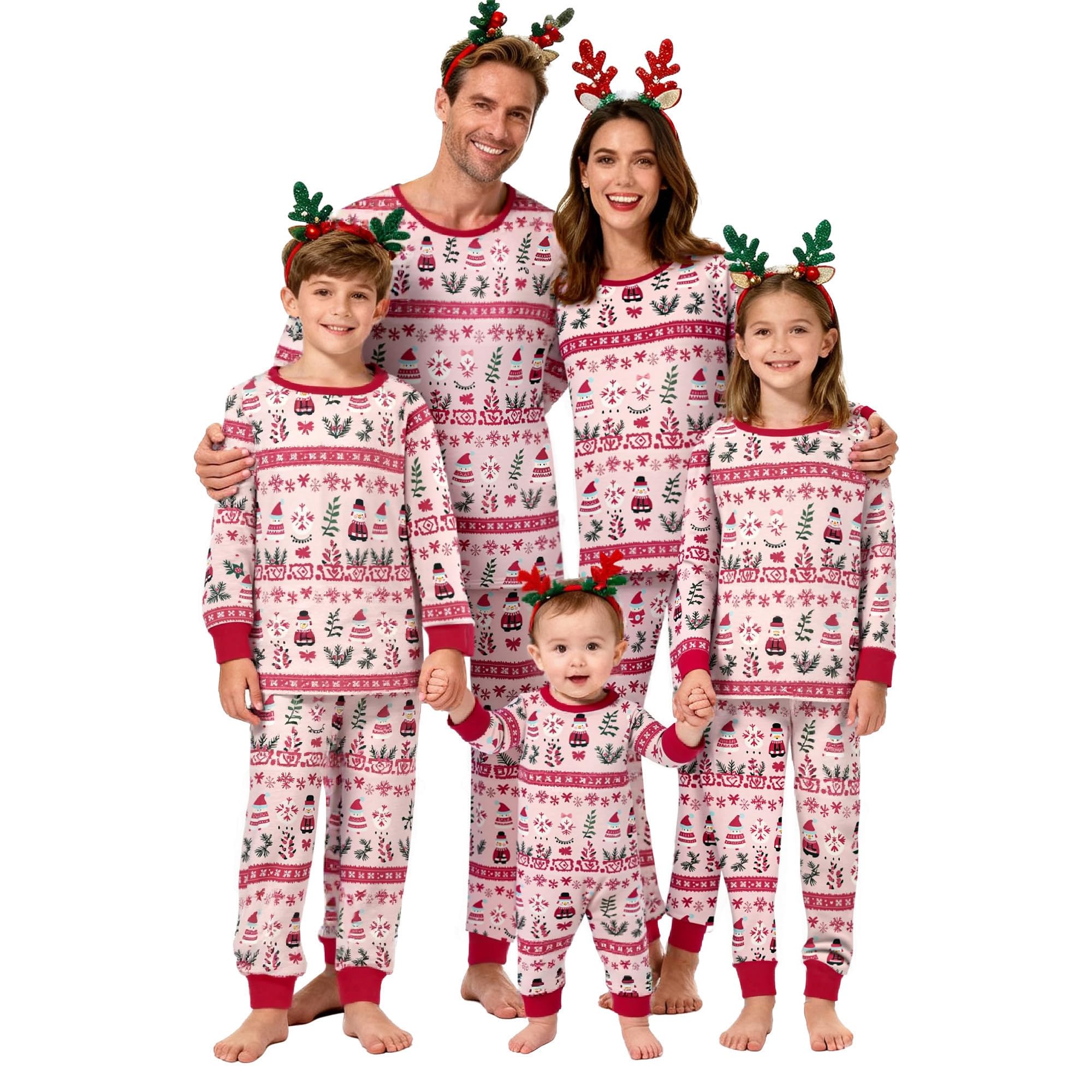 Family Christmas Pajamas Matching Sets Xmas Pjs