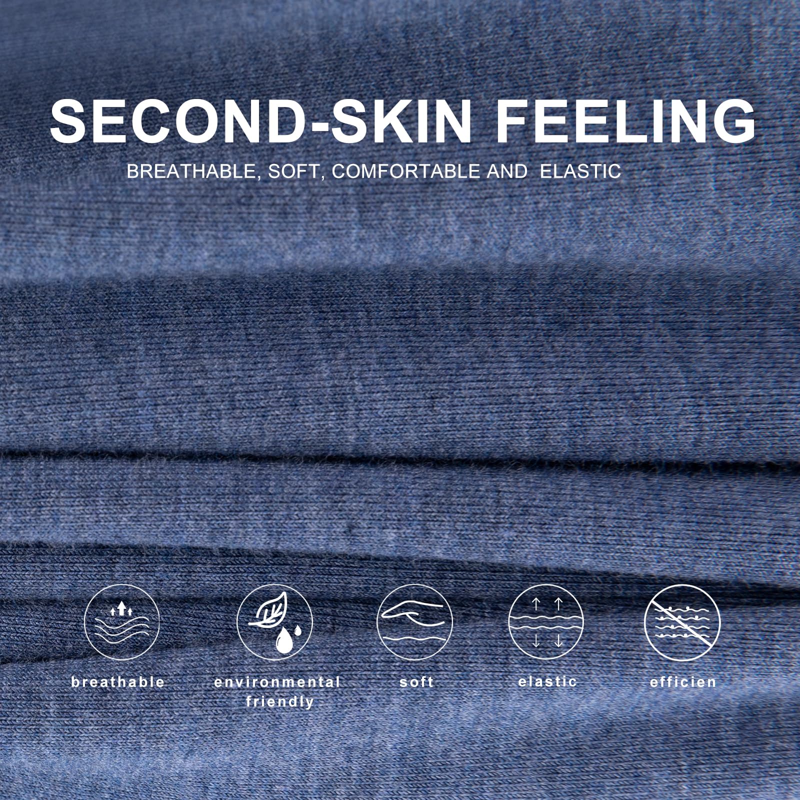 BAMBOO COOL Mens Boxers Short Classic Fit Soft Casual Underwear Loose Breathable Boxer Shorts for Men