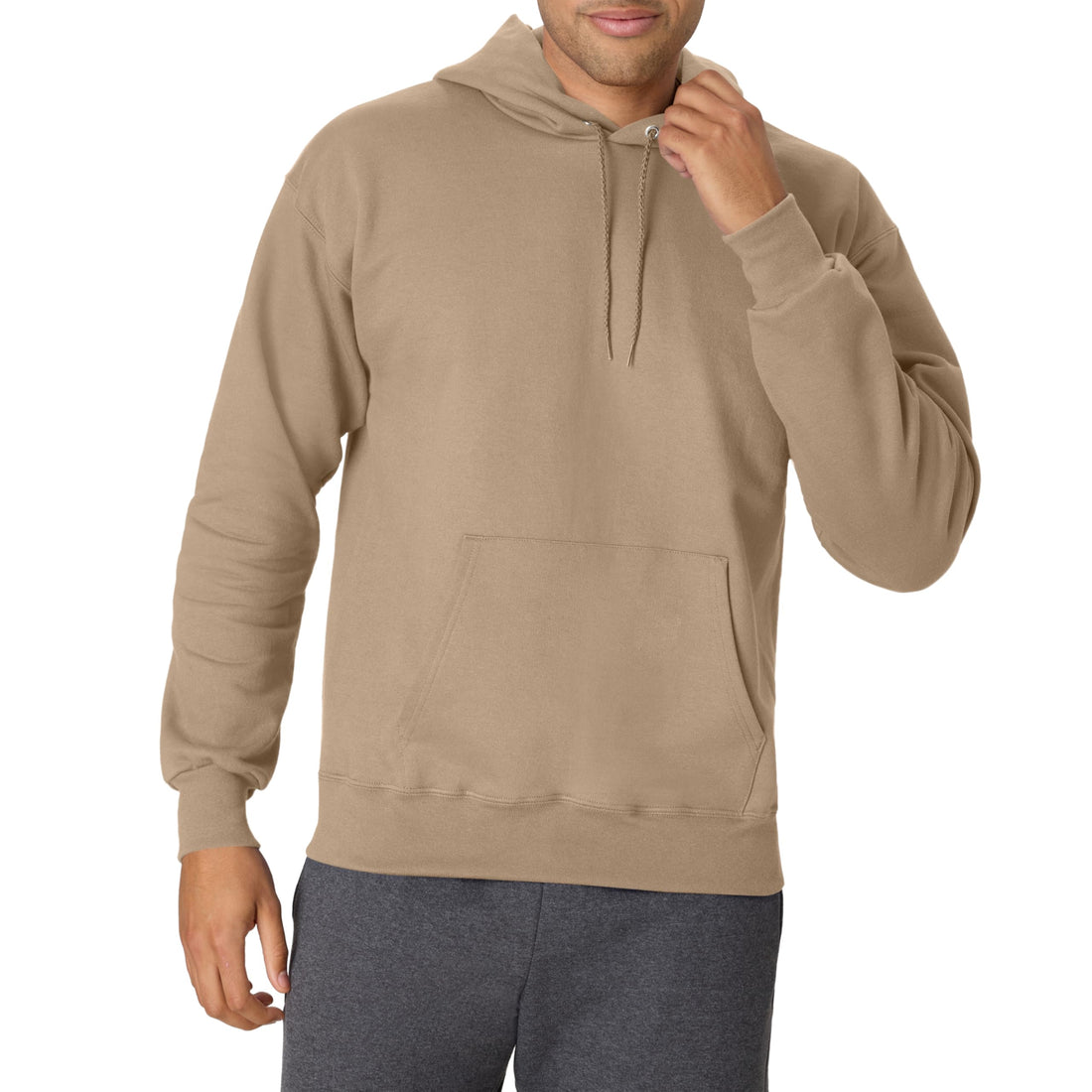 Hanes Men's Ultimate Sweatshirt, Heavyweight Fleece Hoodie, Cotton Sweatshirt for Men