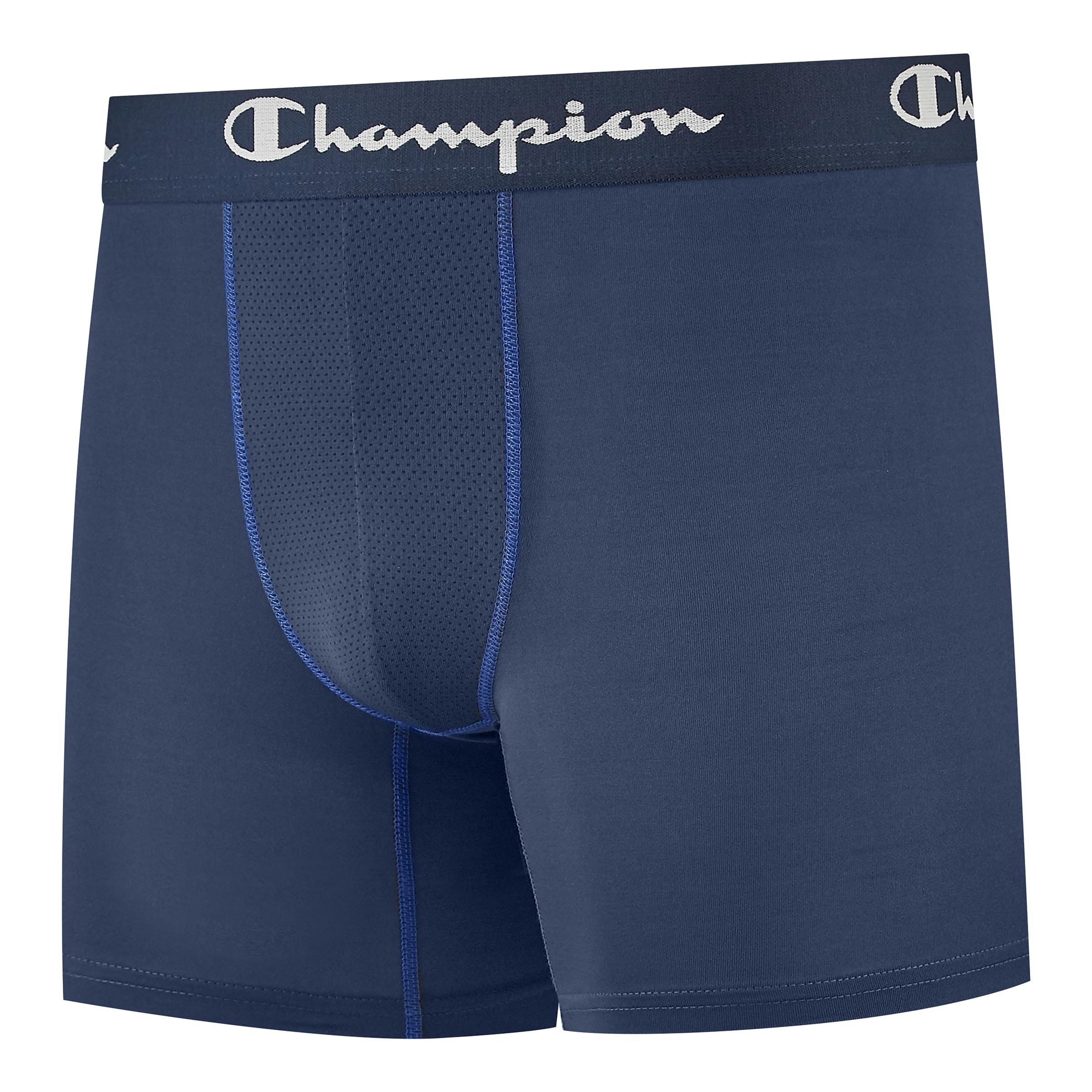 Champion Men's Performance Boxer Brief-5 Pack- With Moisture-wicking, Odor Control, Mesh Pouch & No Ride-up Fit (S–xl)