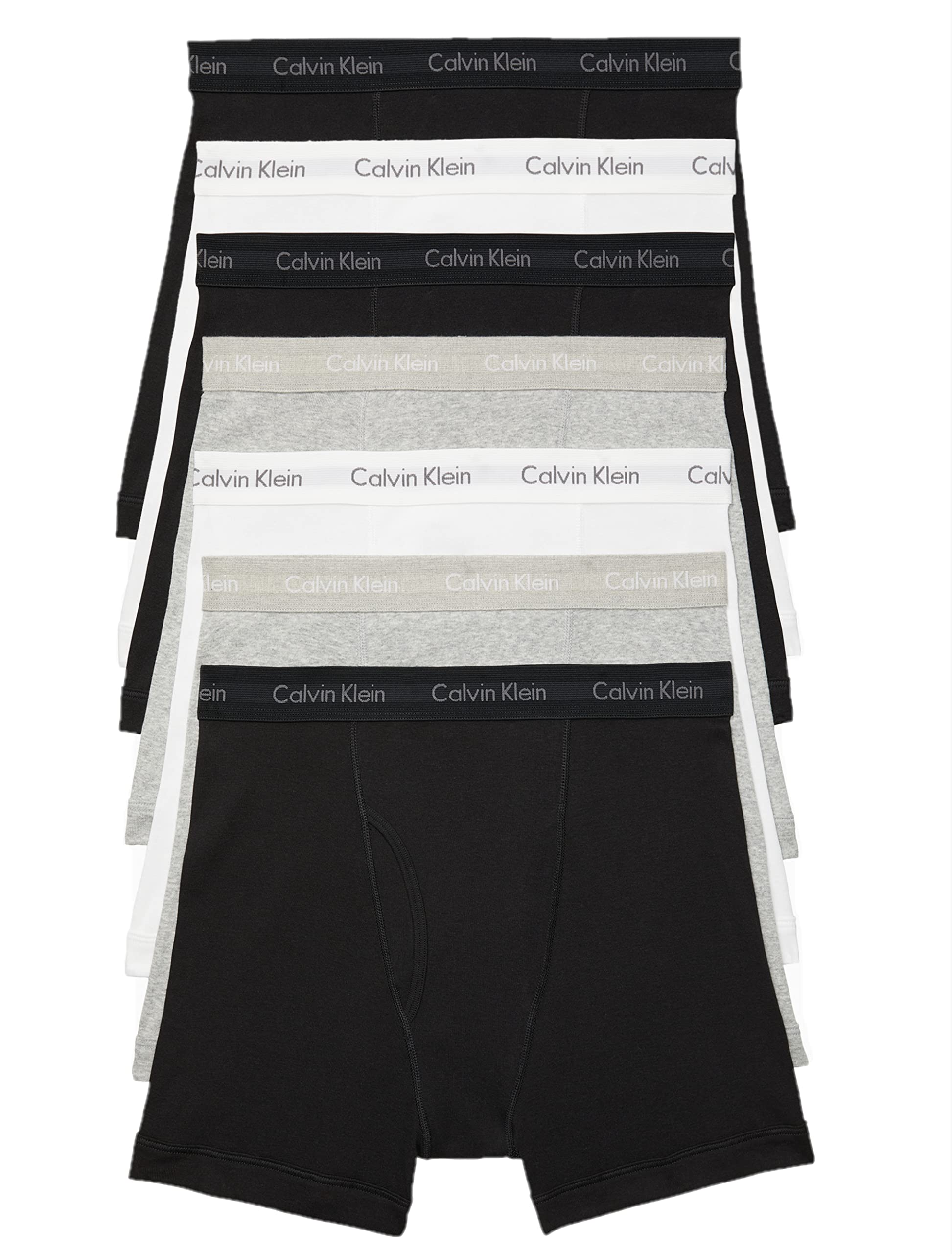 Calvin Klein Men's Cotton Classics 7-Pack Boxer Brief