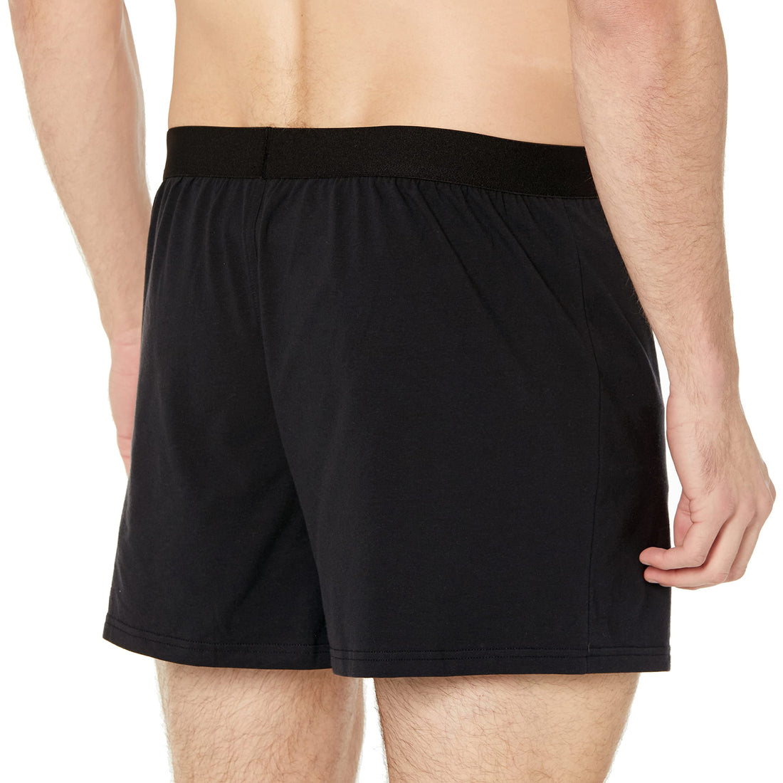 Amazon Essentials Men's Breathable Cotton Jersey Boxer Shorts, Soft Relaxed Fit for All-Day Comfort, Pack of 5