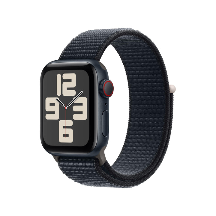 Apple Watch SE (2nd Gen) (GPS + Cellular, 40mm) - Starlight Aluminum Case with Starlight Sport Band, S/M (Renewed)