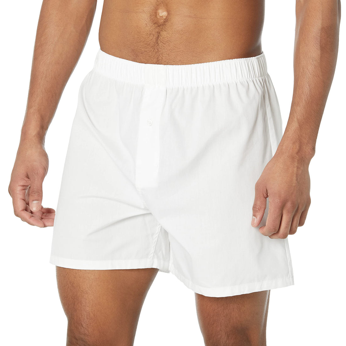 Amazon Essentials Men's Woven Cotton Boxer Short Underwear (Available in Big & Tall)