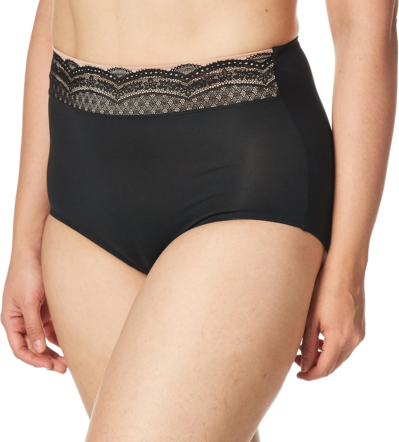 Warner's Women's No Pinching No Problem Microfiber With Lace Brief