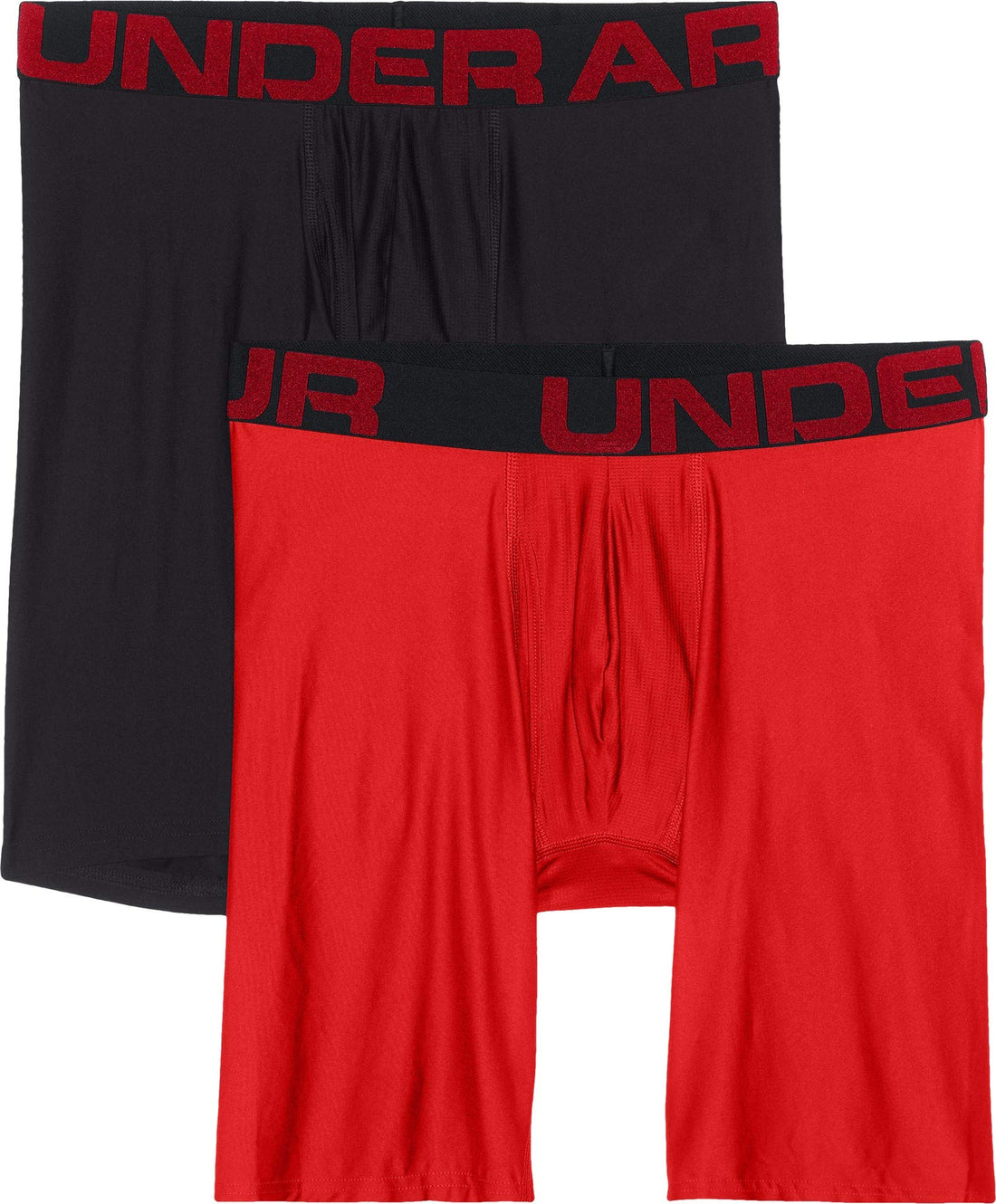 Under Armour Men's Performance Tech Long-Leg Boxerjock Brief Underwear, 9" Inseam, All-Day Comfort & Ultra-Soft, 3-Pack