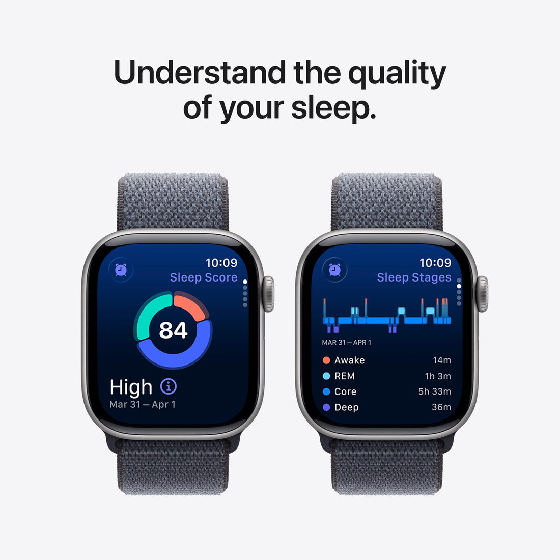 Apple Watch Series 11 [GPS 42mm] Smartwatch with Rose Gold Aluminum Case with Light Blush Sport Band - S/M. Sleep Score, Fitness Tracker, Health Monitoring, Always-On Display, Water Resistant