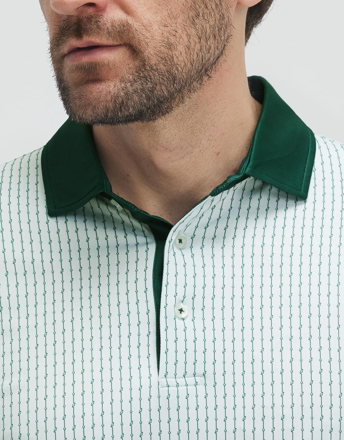 M MAELREG Golf Shirts for Men Short Sleeve Print Patterns Moisture Wicking Performance Lightweight Collared Mens Polo Shirts