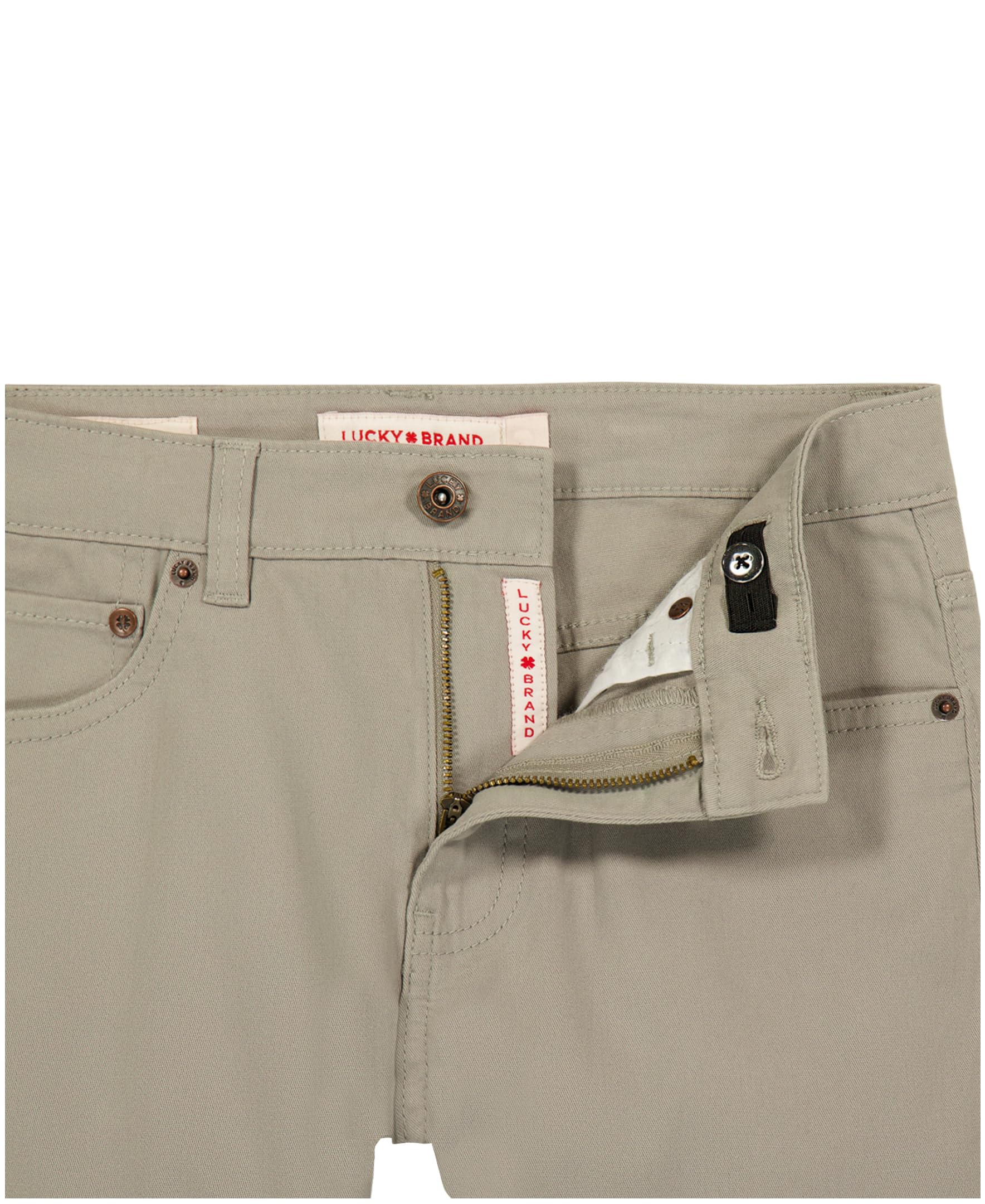 Lucky Brand Boys' Skinny Fit Stretch Twill Pants
