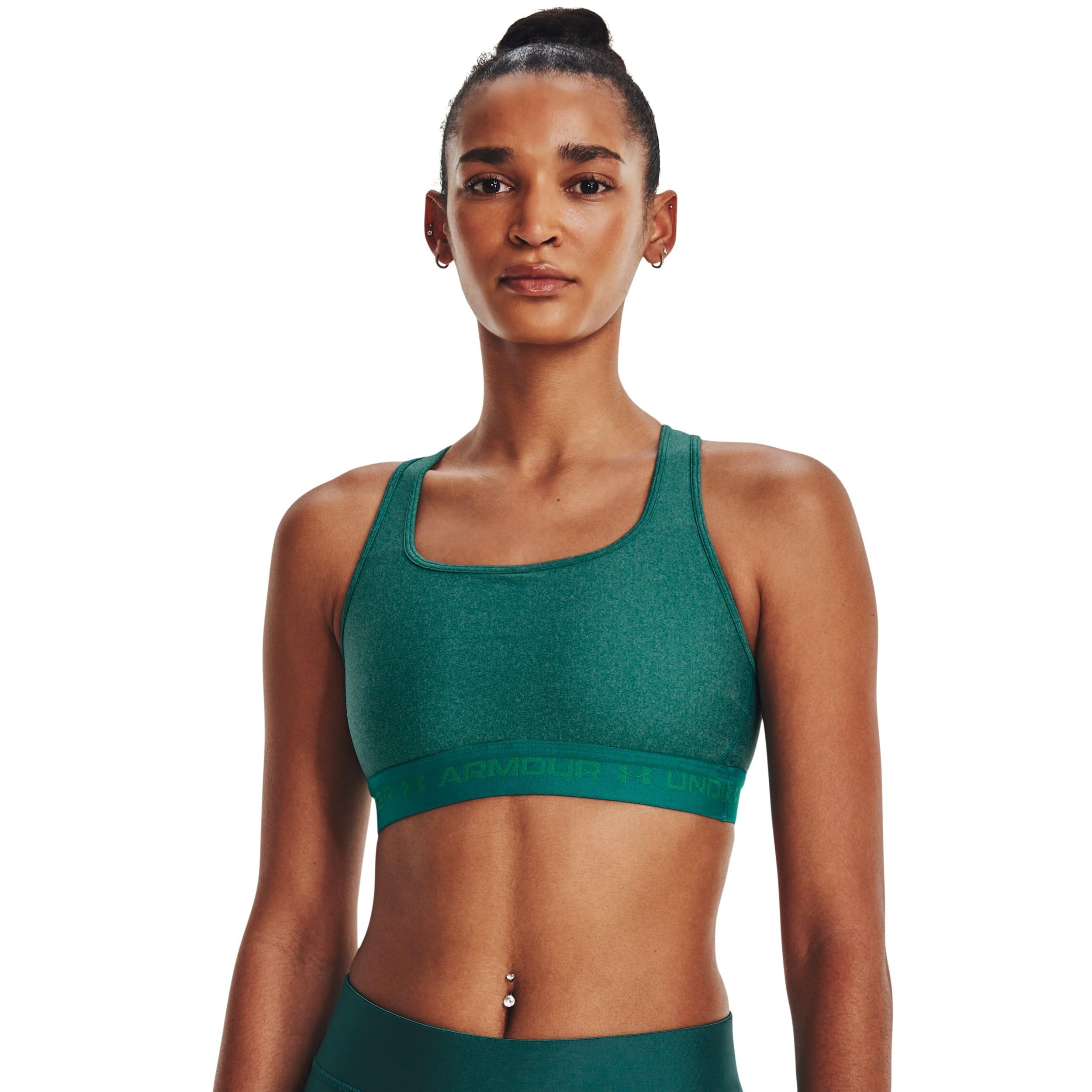 Under Armour Women's Crossback Mid Impact Sports Bra