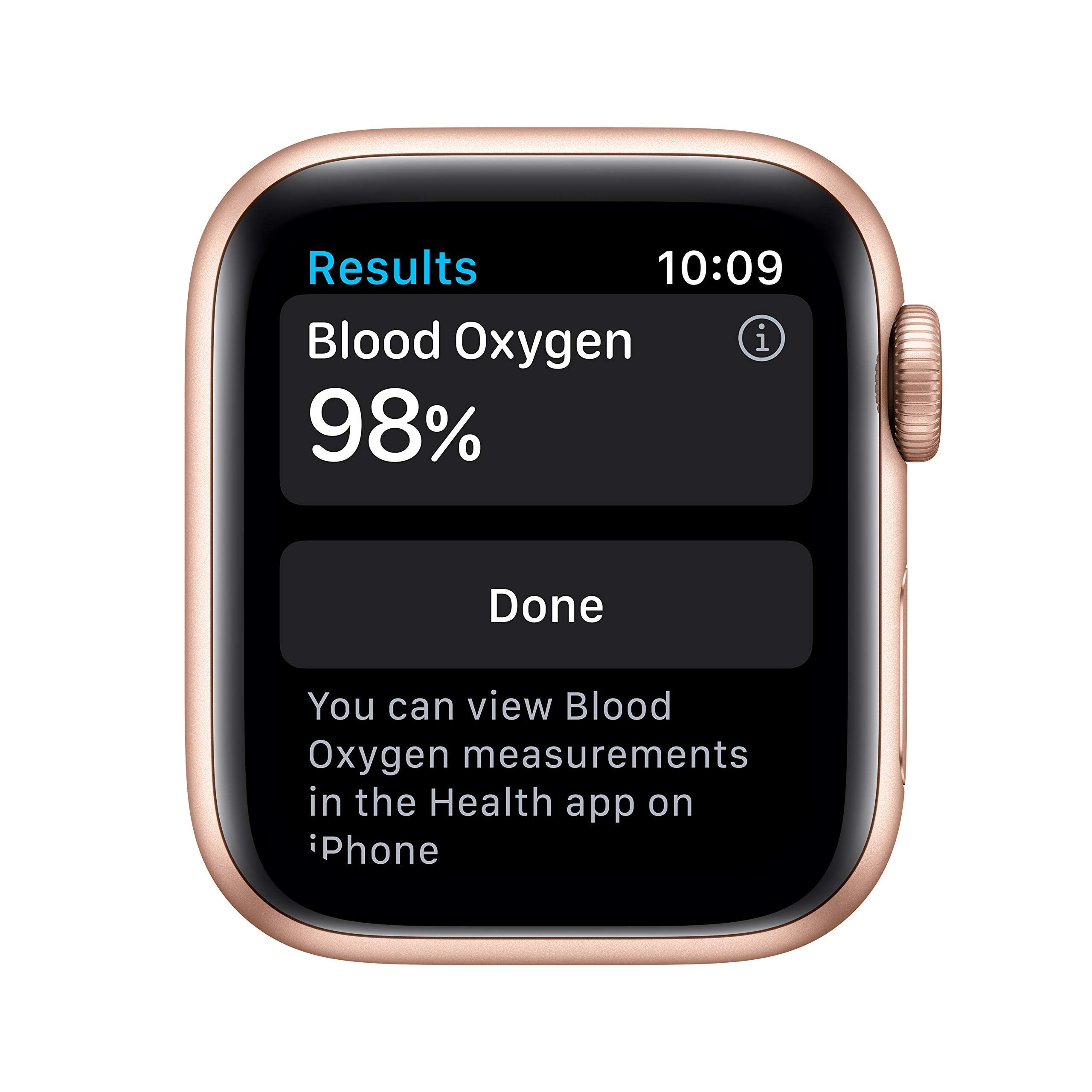 Apple Watch Series 6 (GPS + Cellular, 40mm) - Gold Aluminum Case with Pink Sand Sport Band (Renewed)