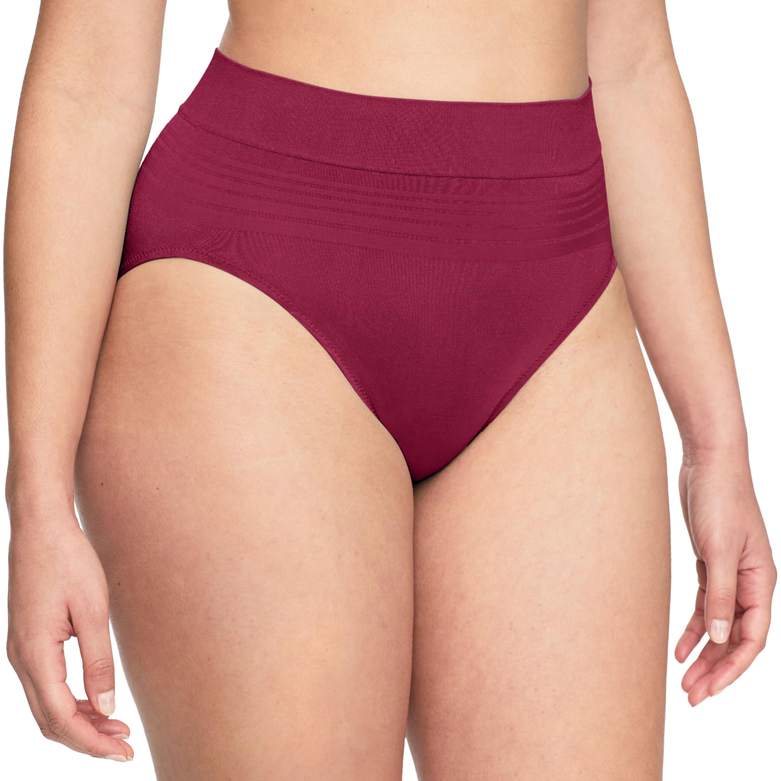 Warner's womens No Pinching No Problems Dig-free Comfort Waist Smooth and Seamless Hi-cut Rt5501p