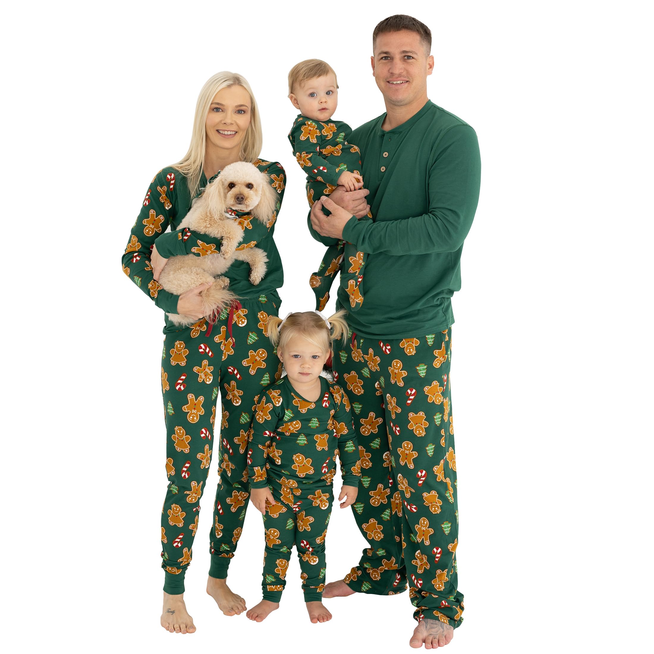 Holiday Family Matching Pajamas sets Organic Cotton Christmas/Halloween Family PJs for Adults, Kids, Baby And Pets