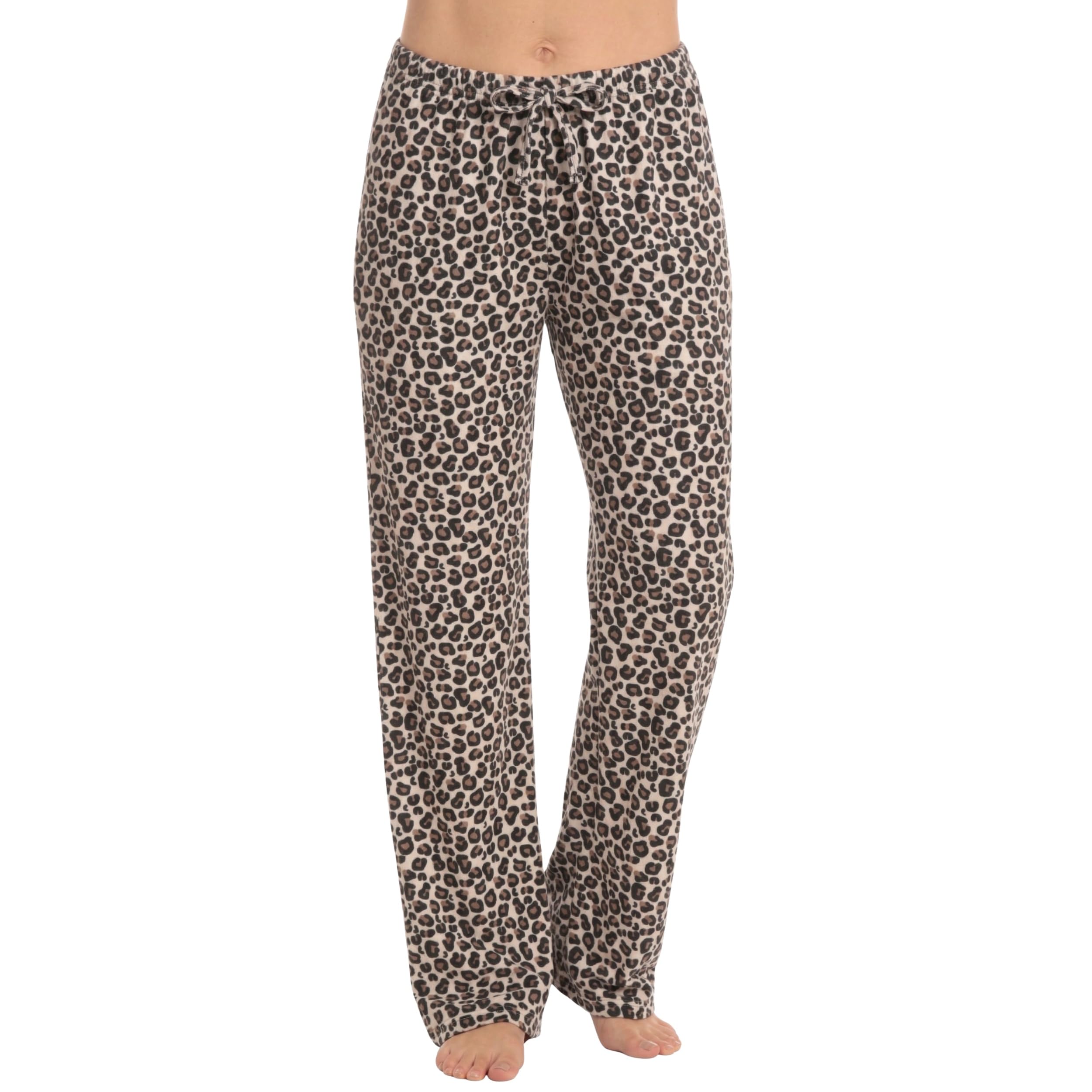 Just Love Women's Pajama Pants, Soft Stretch Jersey PJ Bottoms with Two Pockets, Elastic Waist and Drawstring